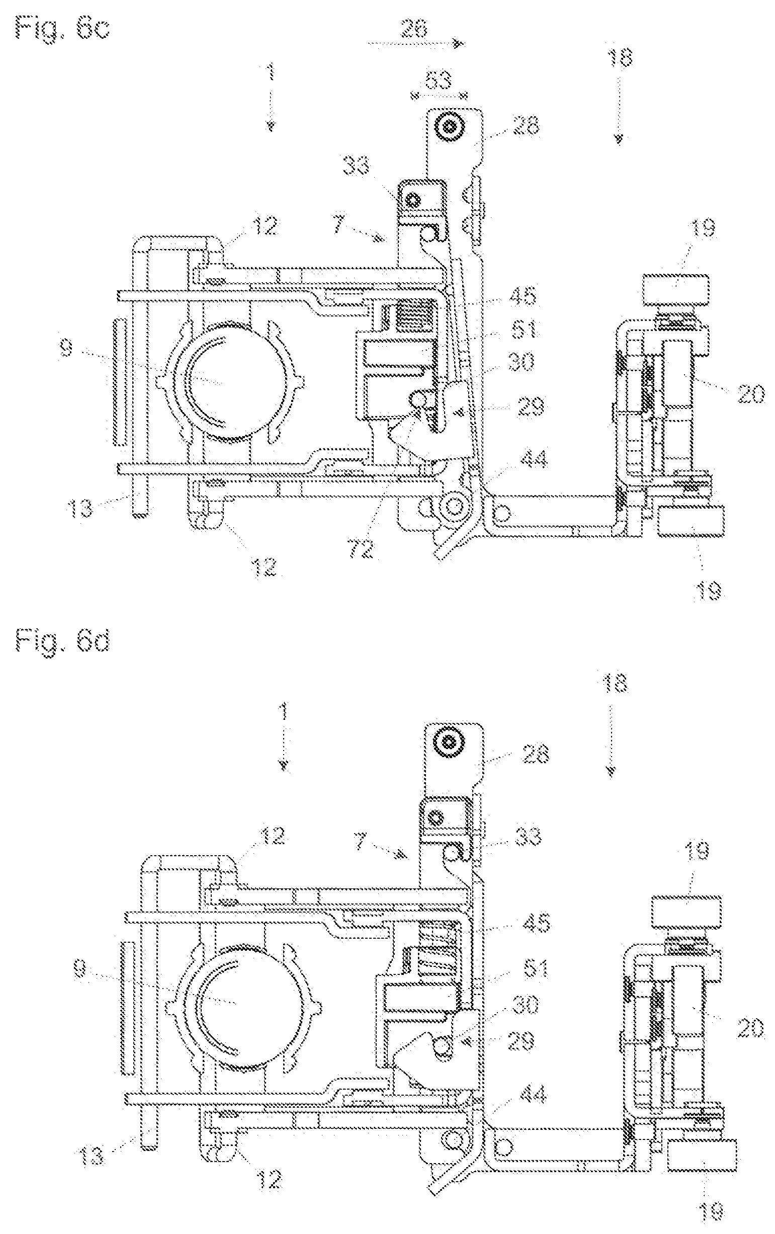 Patent US12590483 Figure 8 – Guide device for guiding a furniture part