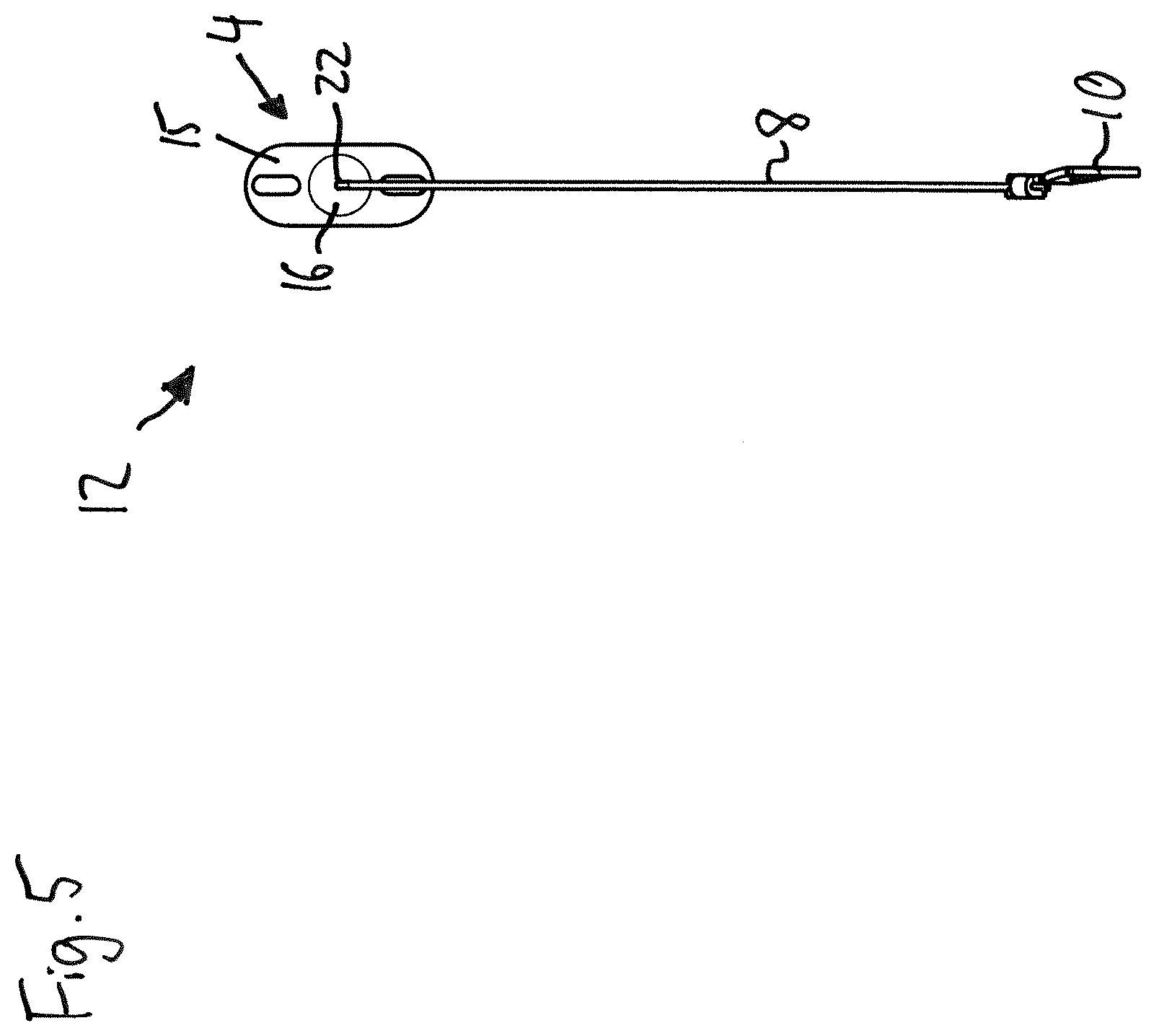 Patent US12590484 Figure 5 – Wire rope system