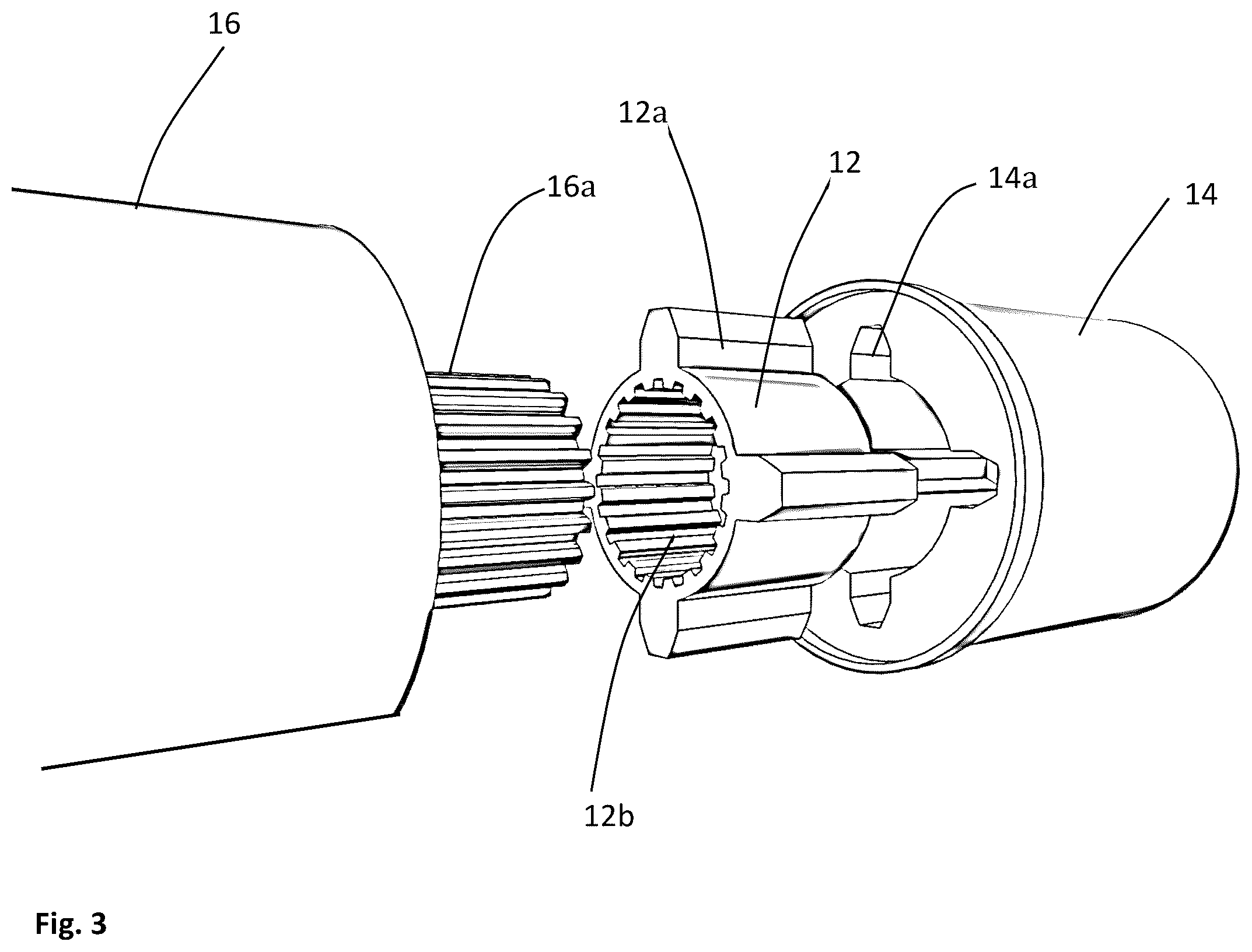 Patent US12590491 Figure 2 – Switchable locking device