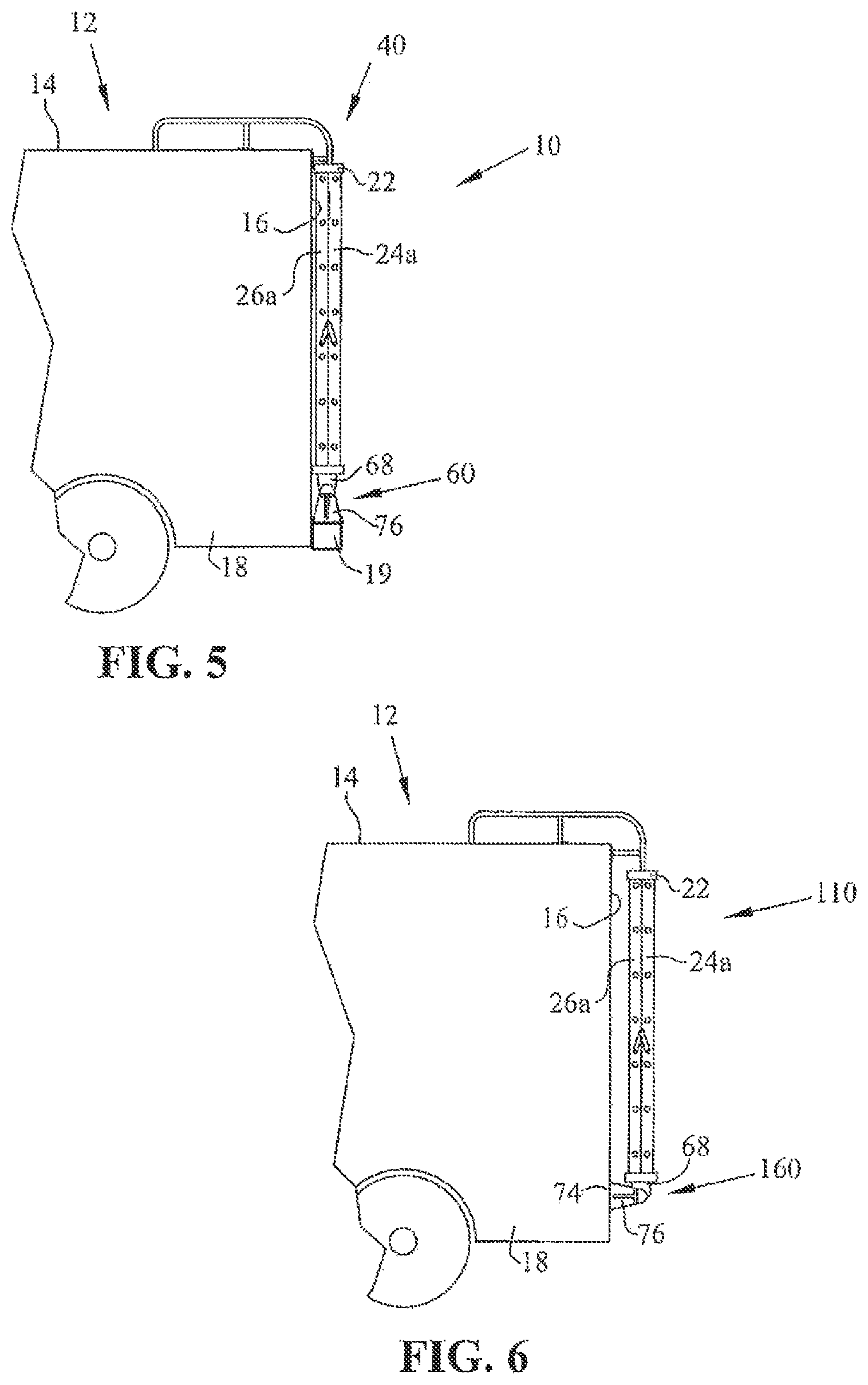 Patent US12590492 Figure 4 – Removable step ladder for recreational vehicle