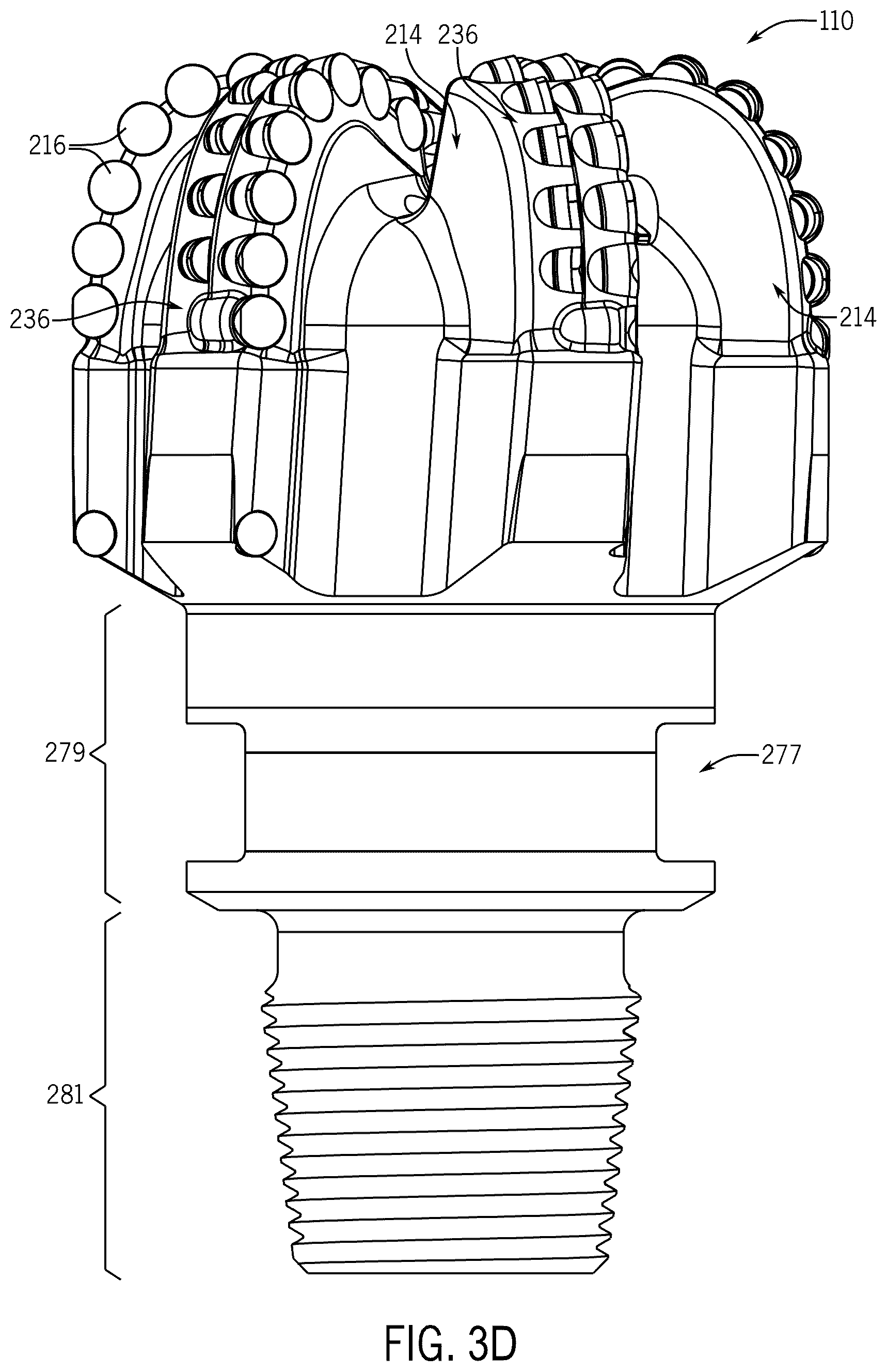 Patent US12590494 Figure 6 – Drilling tool having pre-fabricated components