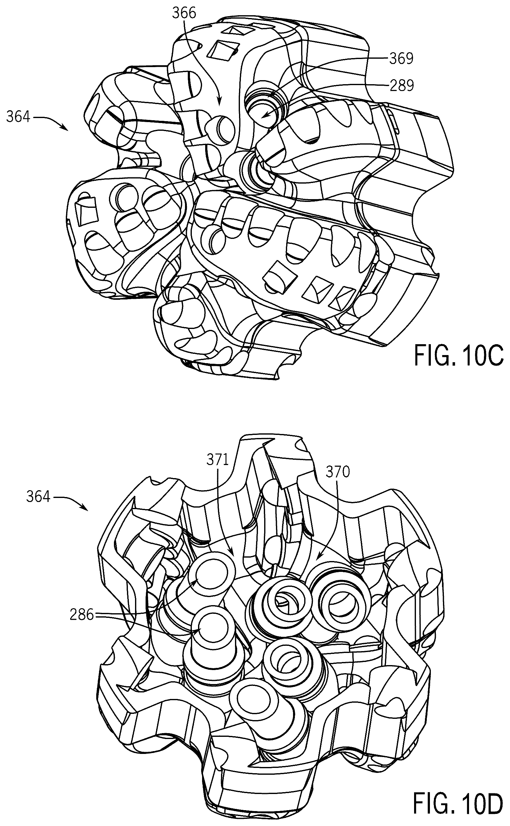 Patent US12590494 Figure 16 – Drilling tool having pre-fabricated components