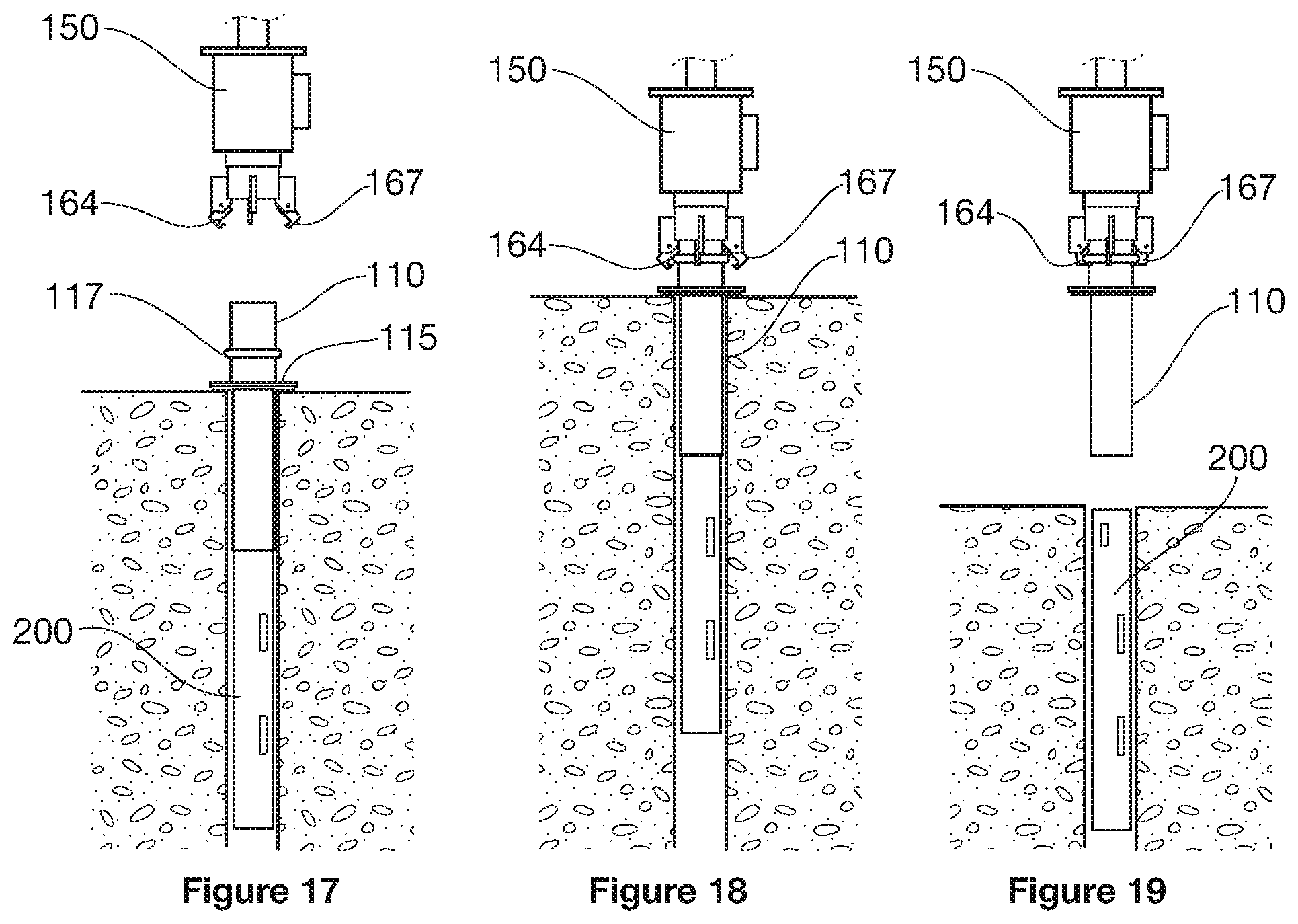 Patent US12590496 Figure 6 – Apparatus and method for supporting a collar region of a blast hole during drilling