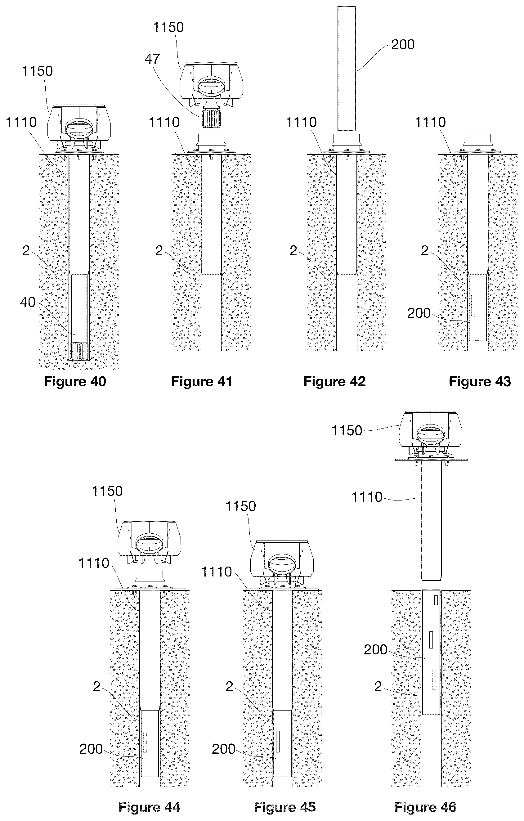 Patent US12590496 Figure 16 – Apparatus and method for supporting a collar region of a blast hole during drilling
