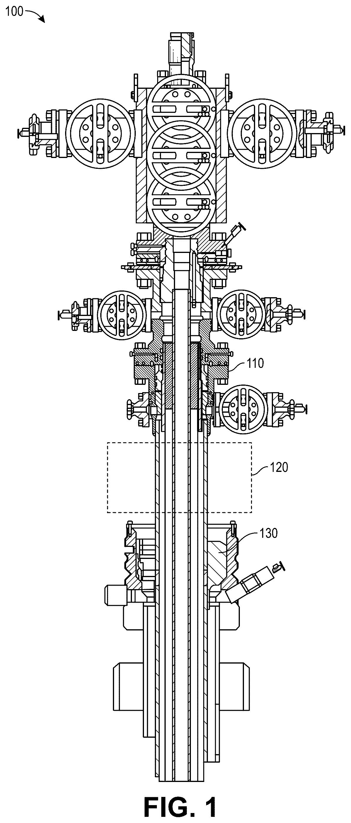 Patent US12590501 — Surface swivel for wellhead orientation — Figure 1