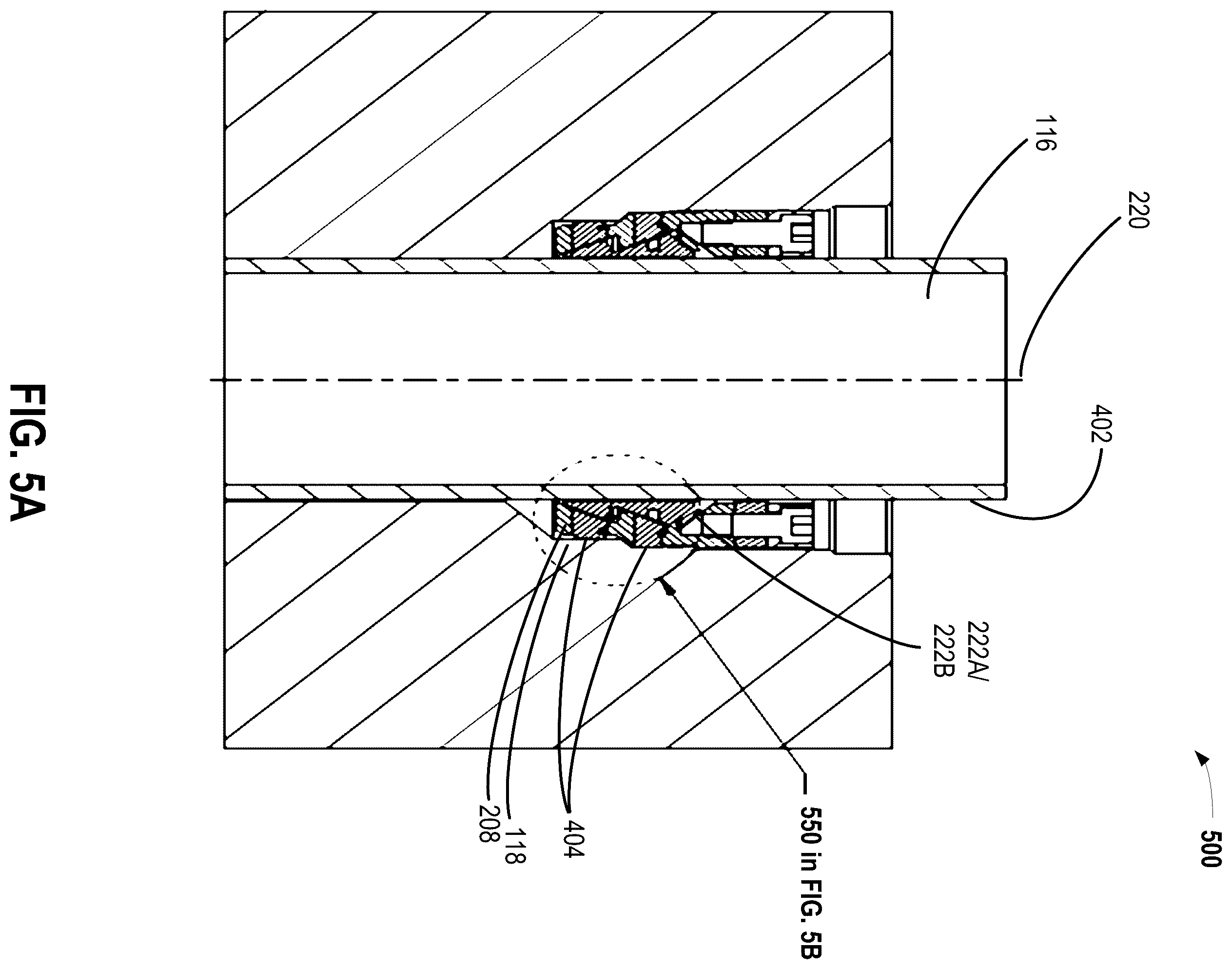 Patent US12590502 Figure 8 – Automatic setting support for a slip hanger