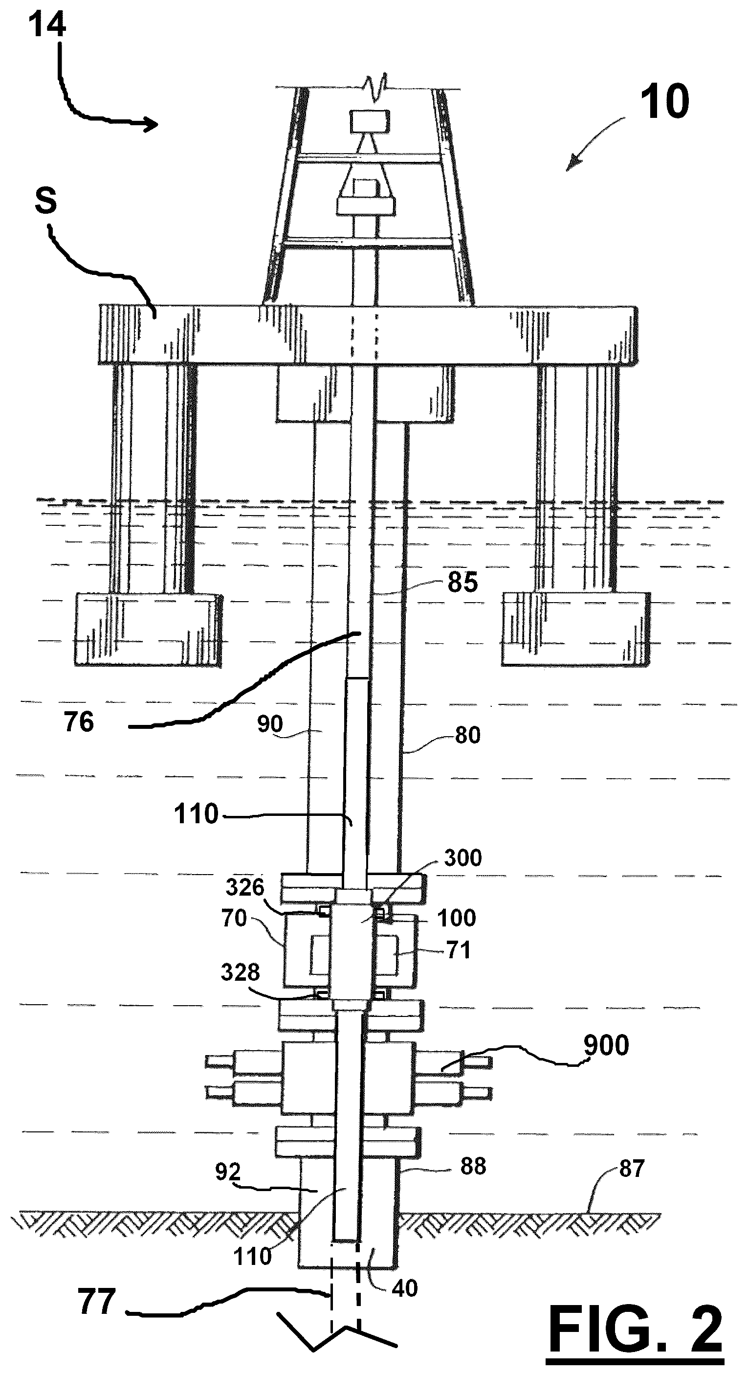 Patent US12590504 Figure 2 – Rotating and reciprocating swivel apparatus and method