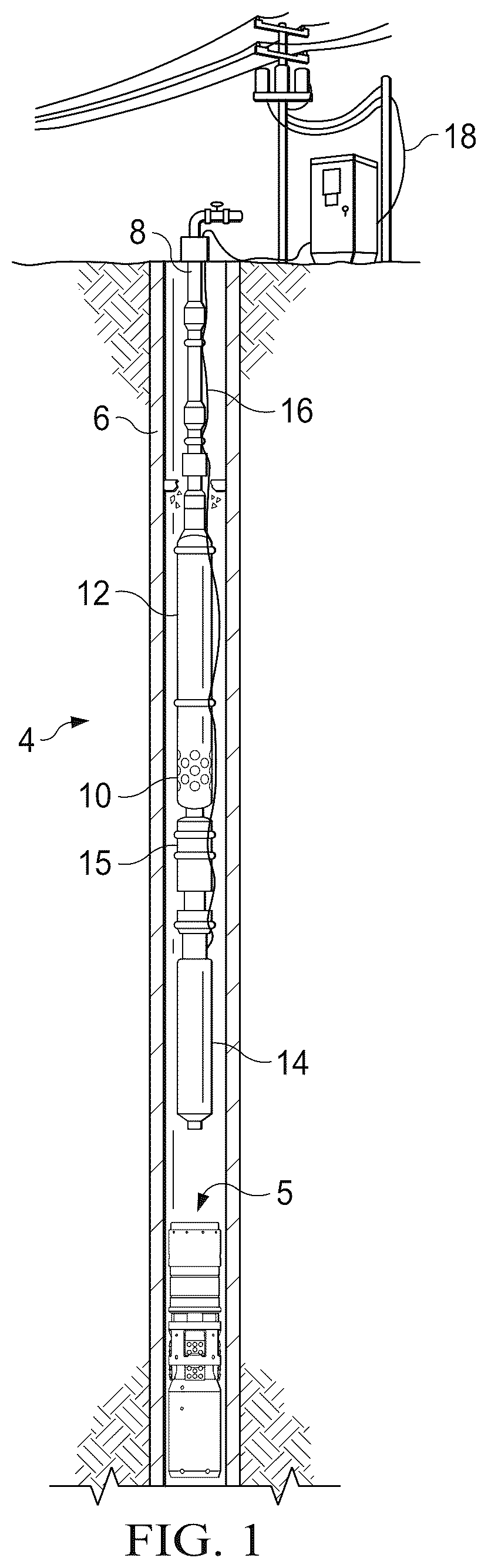 Patent US12590507 — Wireline-set plug apparatus operable for holding pressure or as an ESP catcher — Figure 1