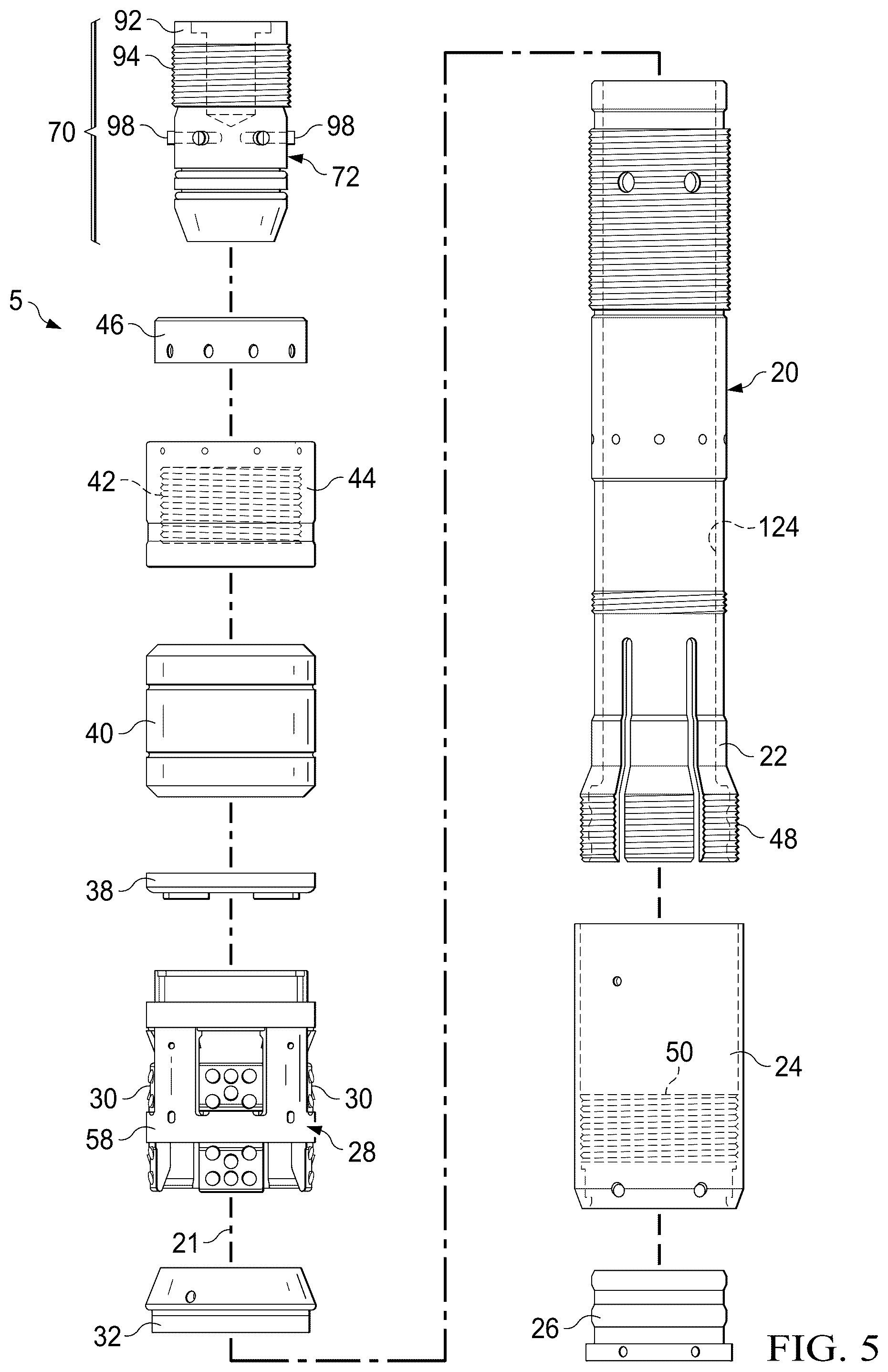 Patent US12590507 Figure 3 – Wireline-set plug apparatus operable for holding pressure or as an ESP catcher