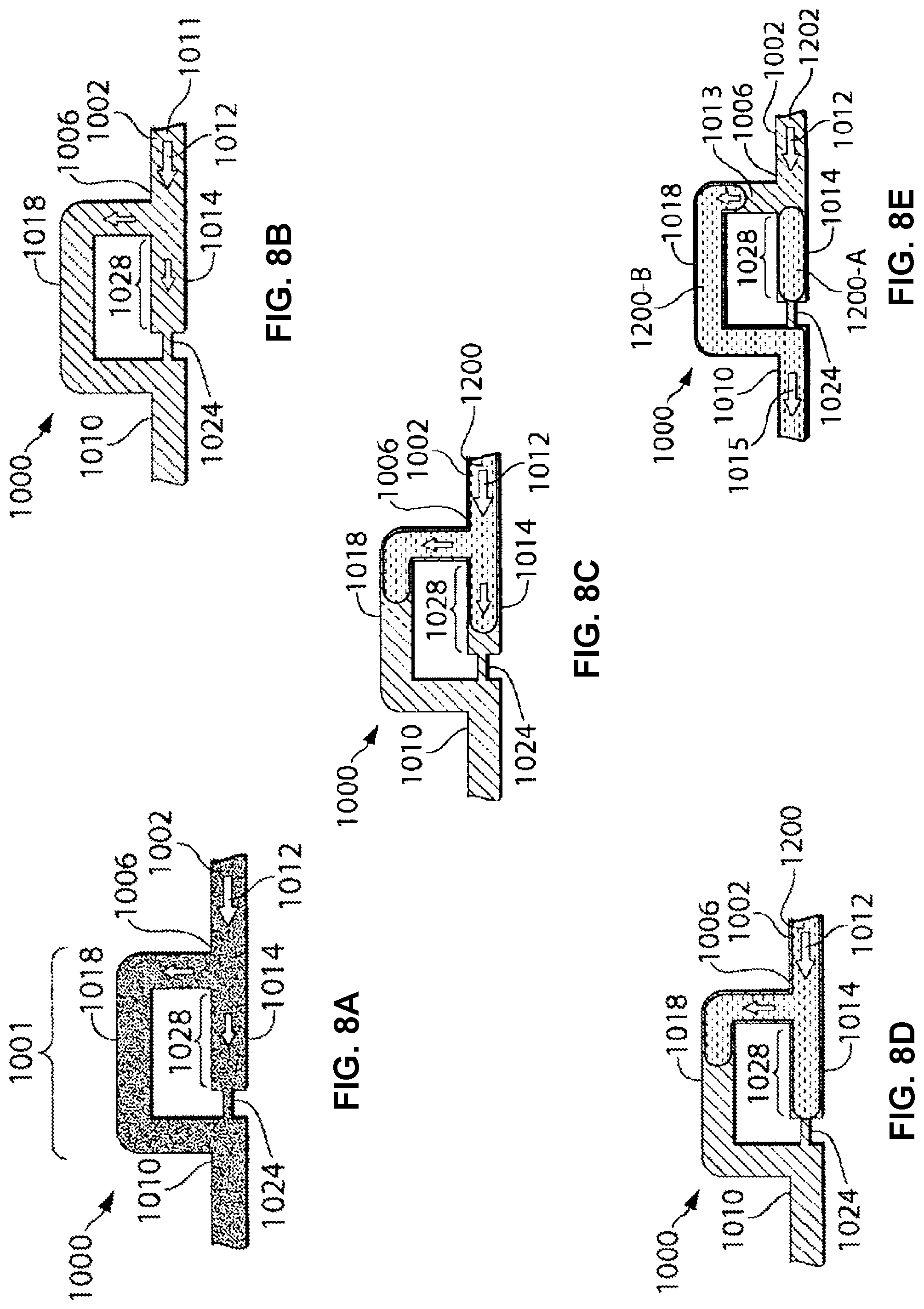 Patent US12590508 Figure 8 – Manipulation of fluids, fluid components and reactions in microfluidic systems