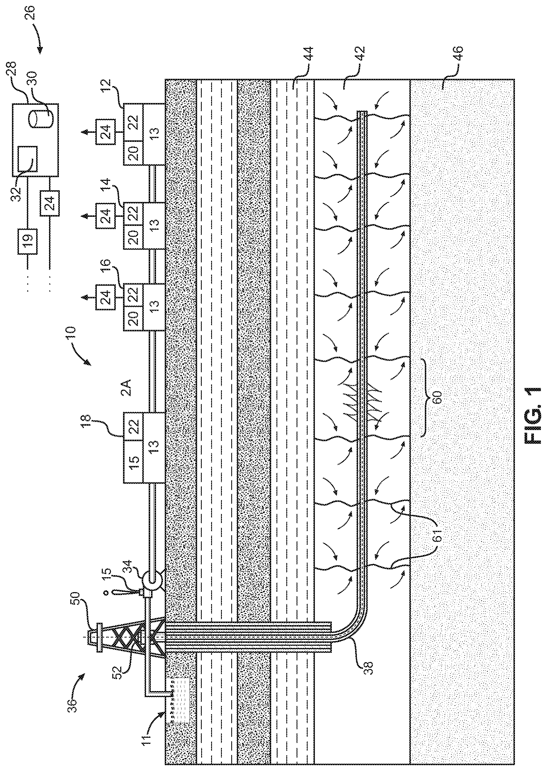 Patent US12590512 Figure 1 – Slurrification and disposal of waste by pressure pumping into a subsurface formation