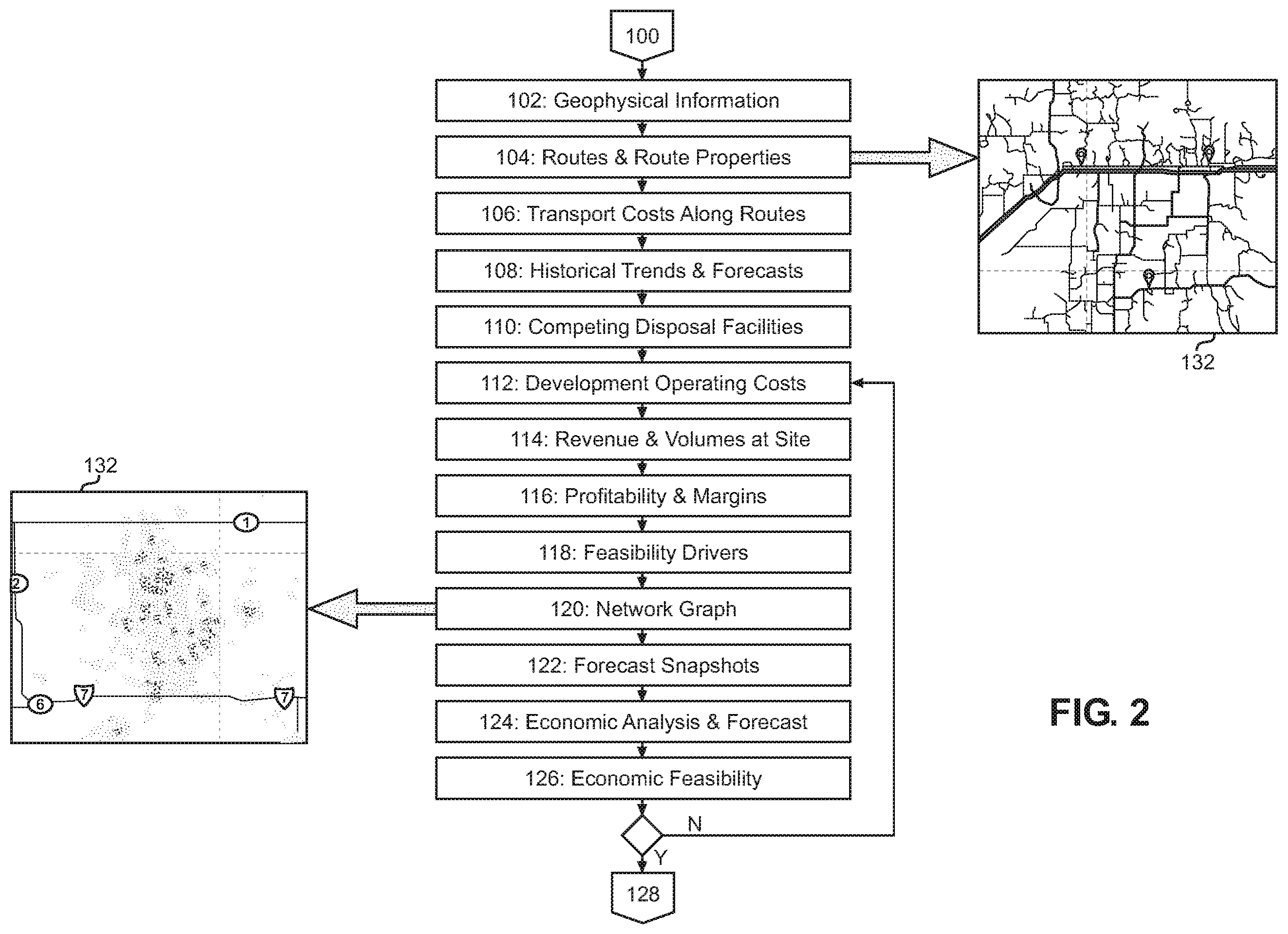 Patent US12590512 Figure 2 – Slurrification and disposal of waste by pressure pumping into a subsurface formation