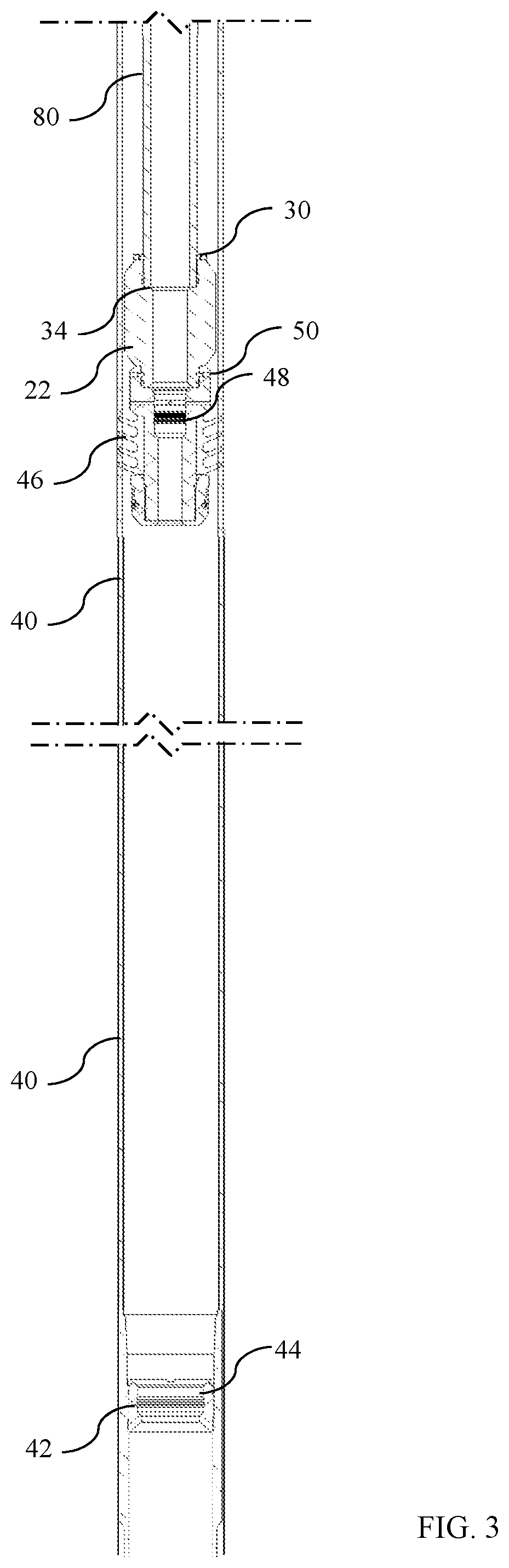Patent US12590514 Figure 3 – System for hydraulically expanding a liner hanger