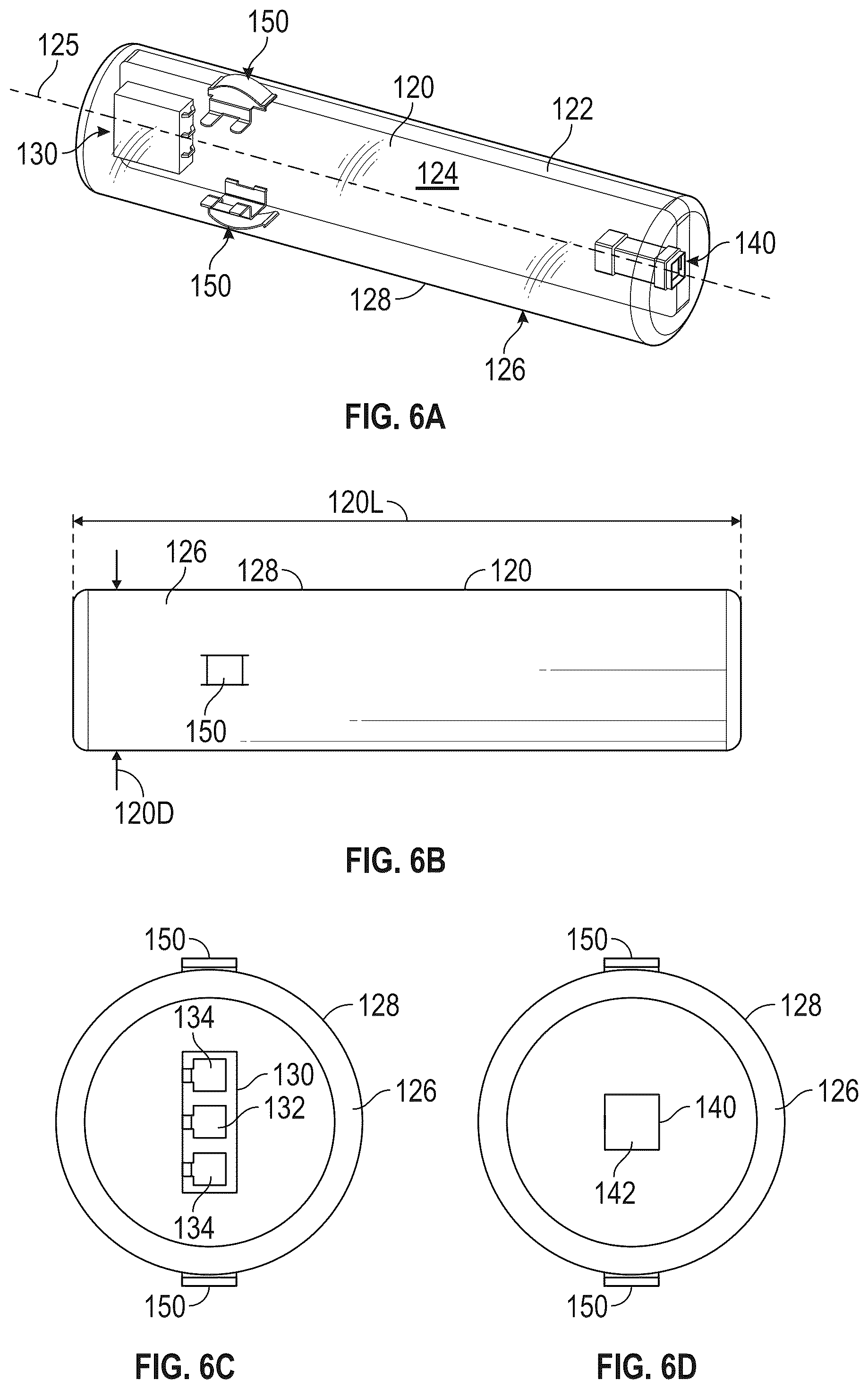 Patent US12590515 Figure 6 – Reusable perforating gun system and method