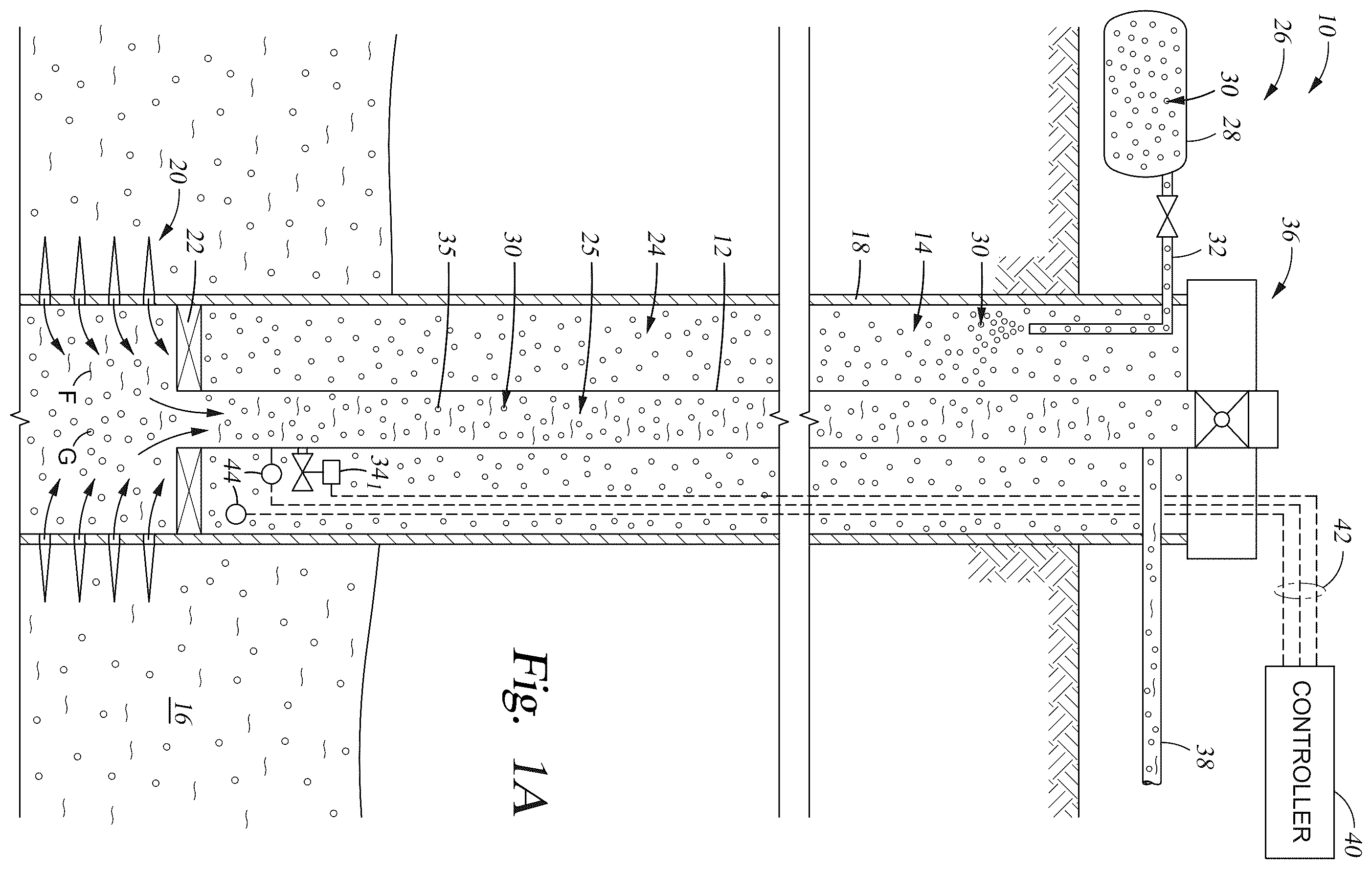 Patent US12590516 Figure 1 – Contingency sealing option for surface controlled flow control device