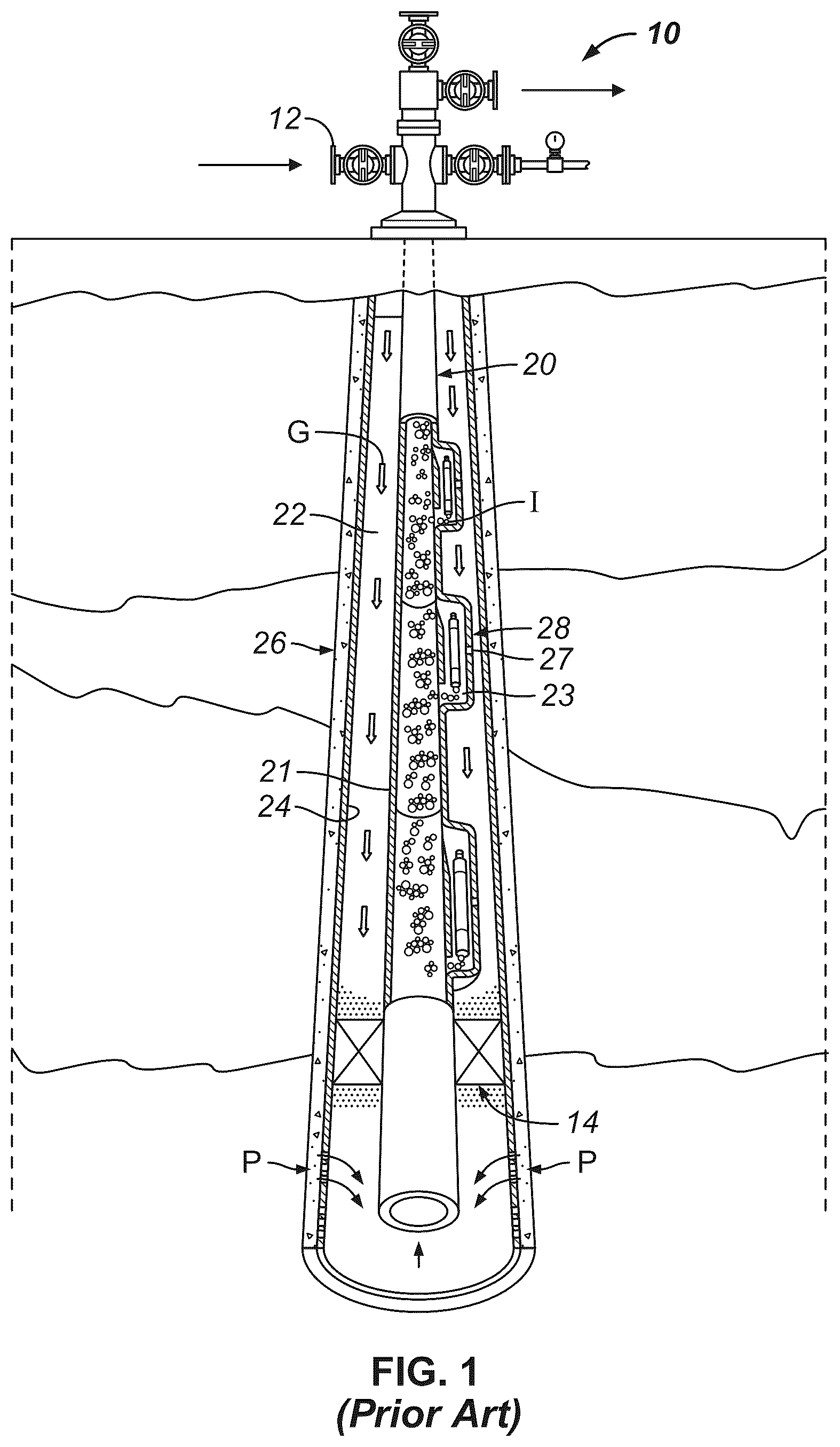 Patent US12590517 Figure 1 – System and method for installing tool for use with artificial lift mandrel