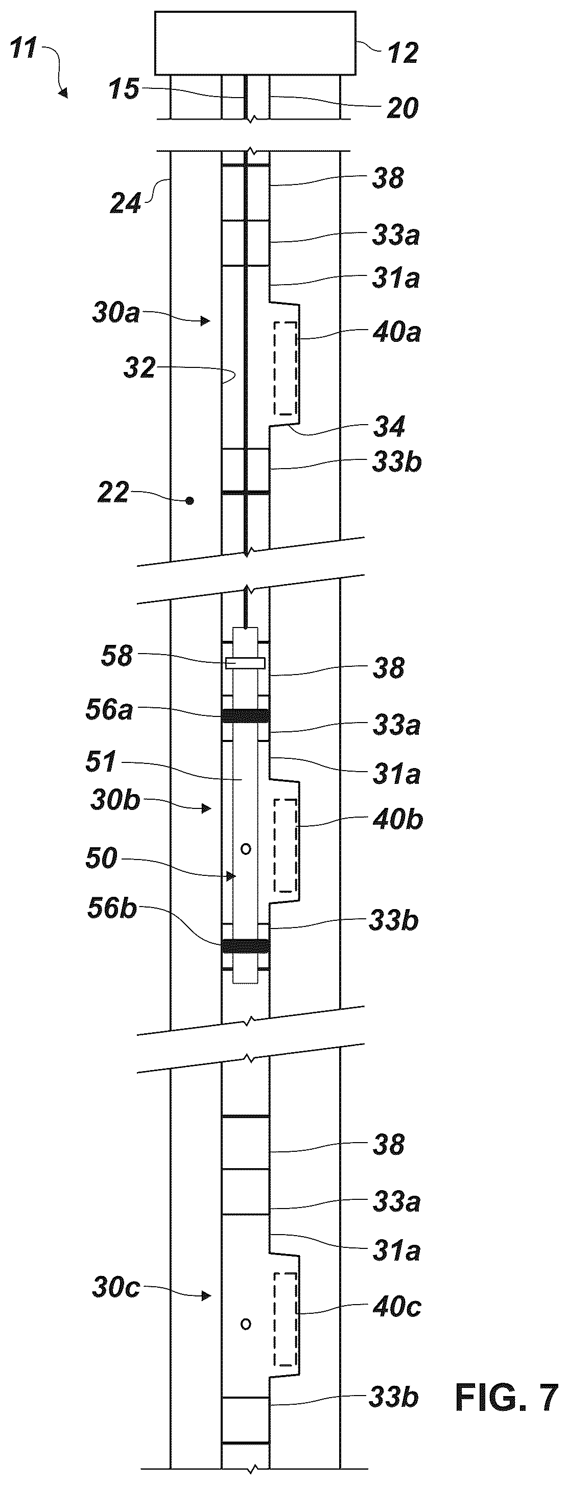 Patent US12590517 Figure 5 – System and method for installing tool for use with artificial lift mandrel
