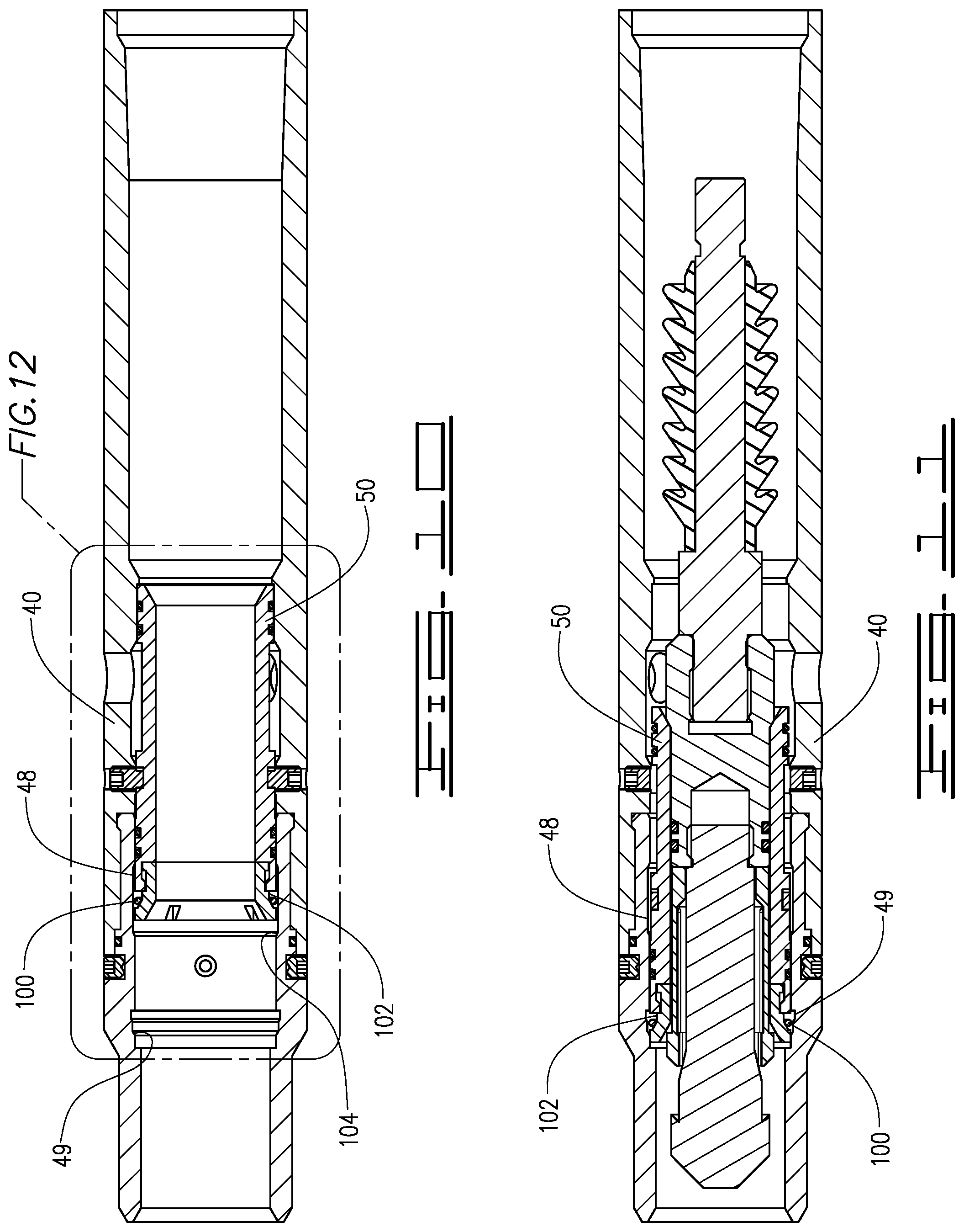 Patent US12590518 Figure 6 – Sleeve and plug system and method