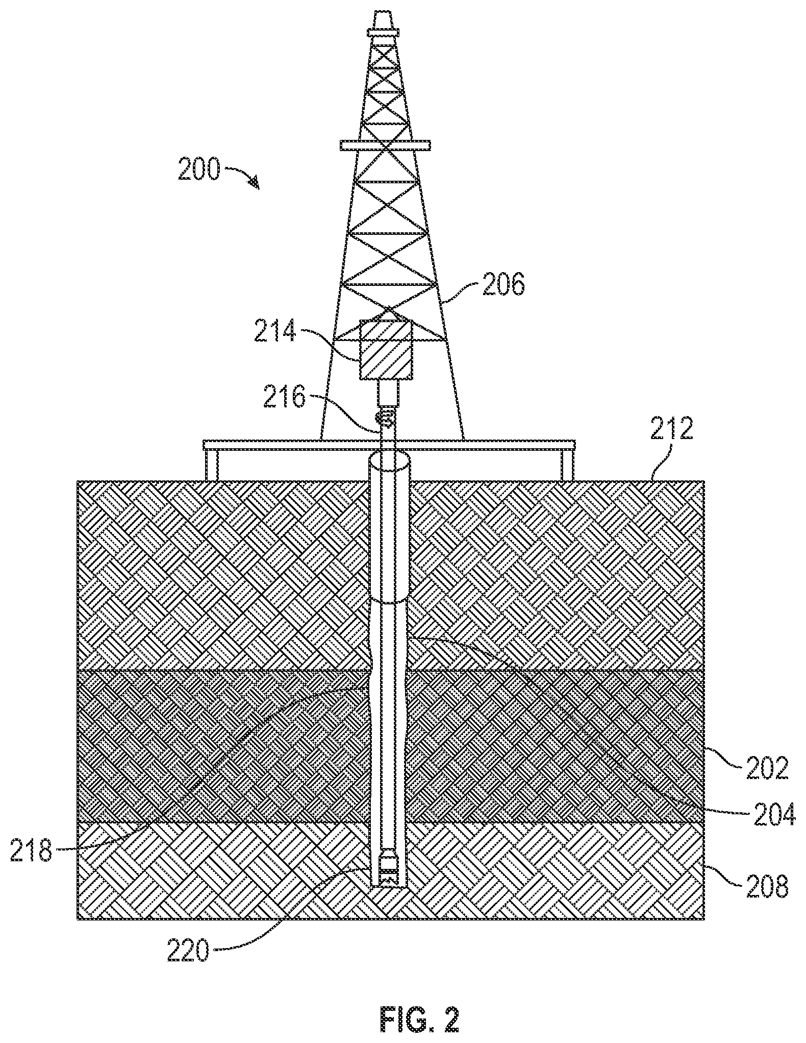 Patent US12590519 Figure 2 – Method and system for updating a reservoir simulation model based on a well productivity index