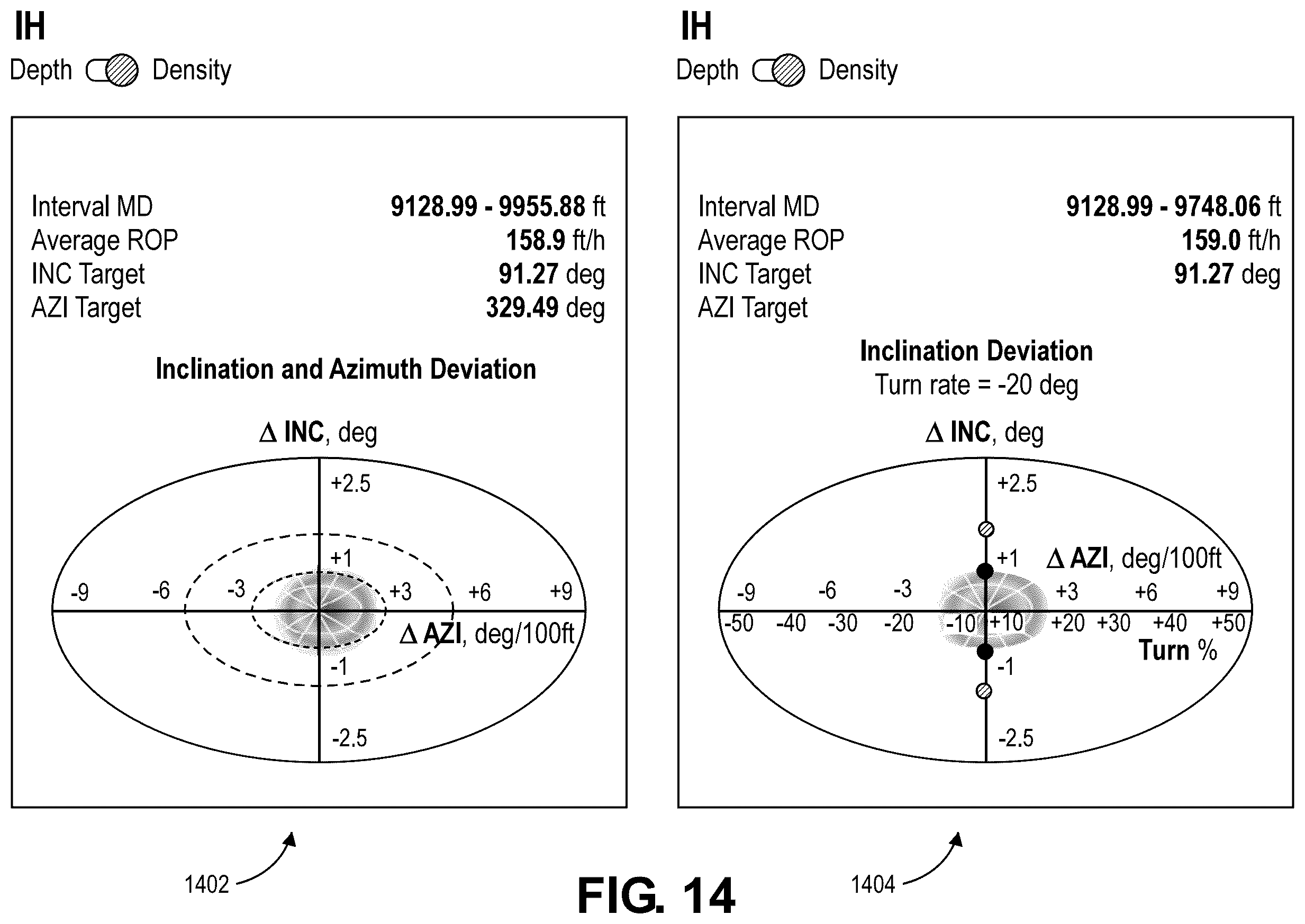 Patent US12590526 Figure 14 – Wellbore drill deviation handling