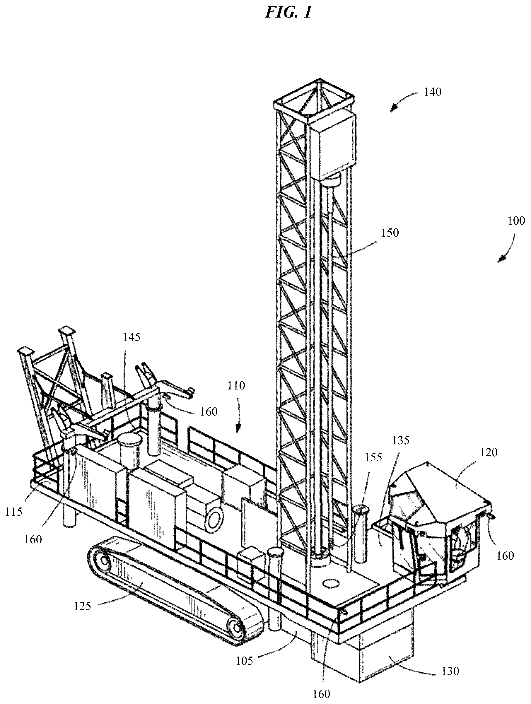 Patent US12590528 Figure 1 – Systems, methods, and devices for controlling the operation of an industrial machine based on a pipe attribute