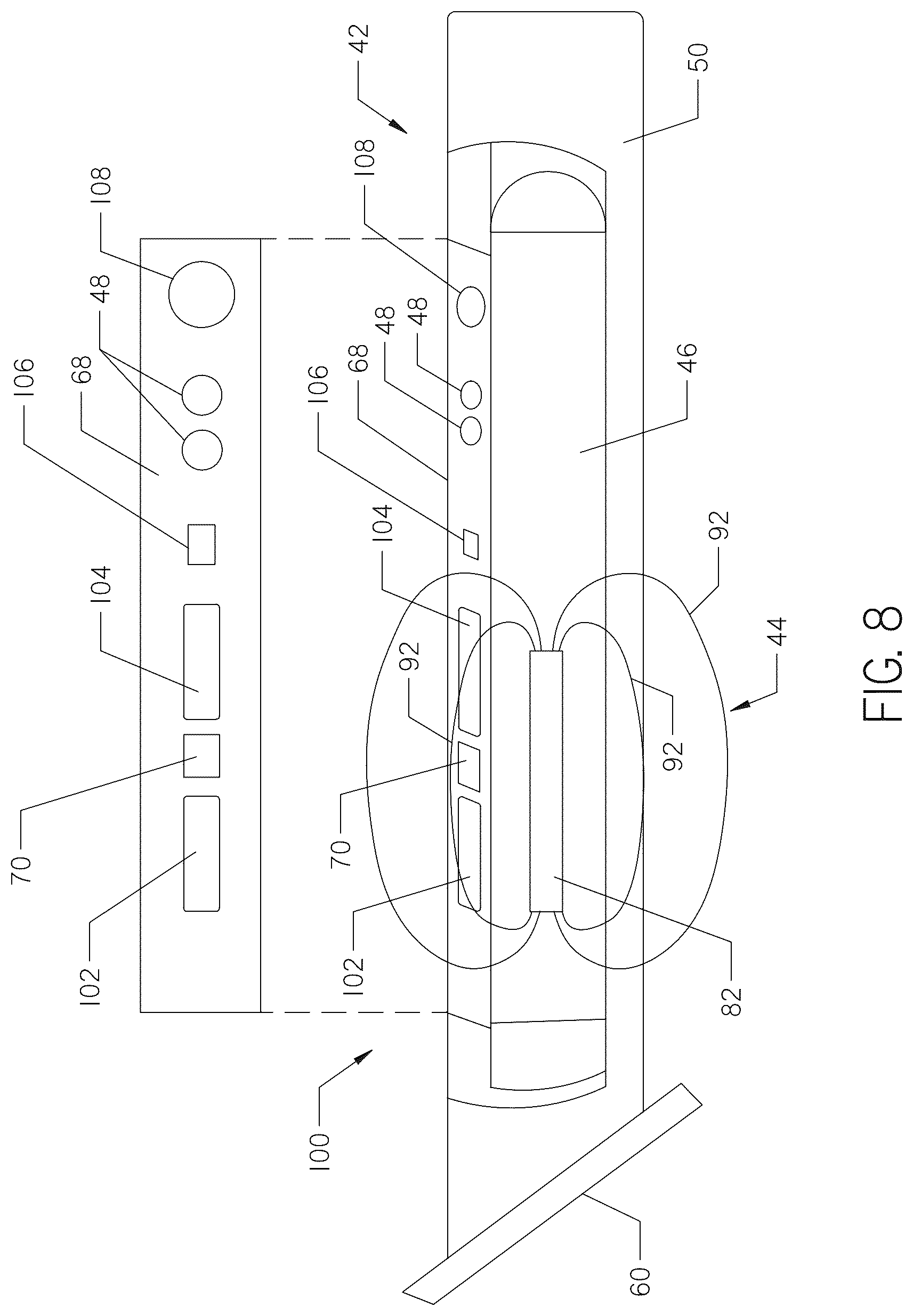 Patent US12590531 Figure 8 – Tension monitor
