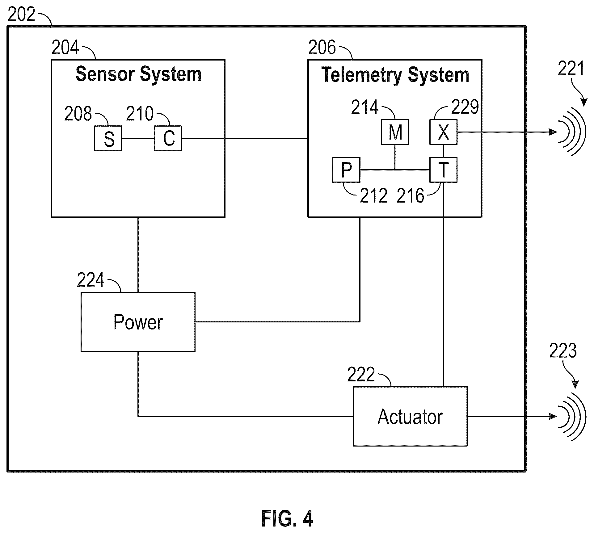 Patent US12590533 Figure 4 – Droppable object with locating system and pressure pulse telemetry actuator for use in a wellbore