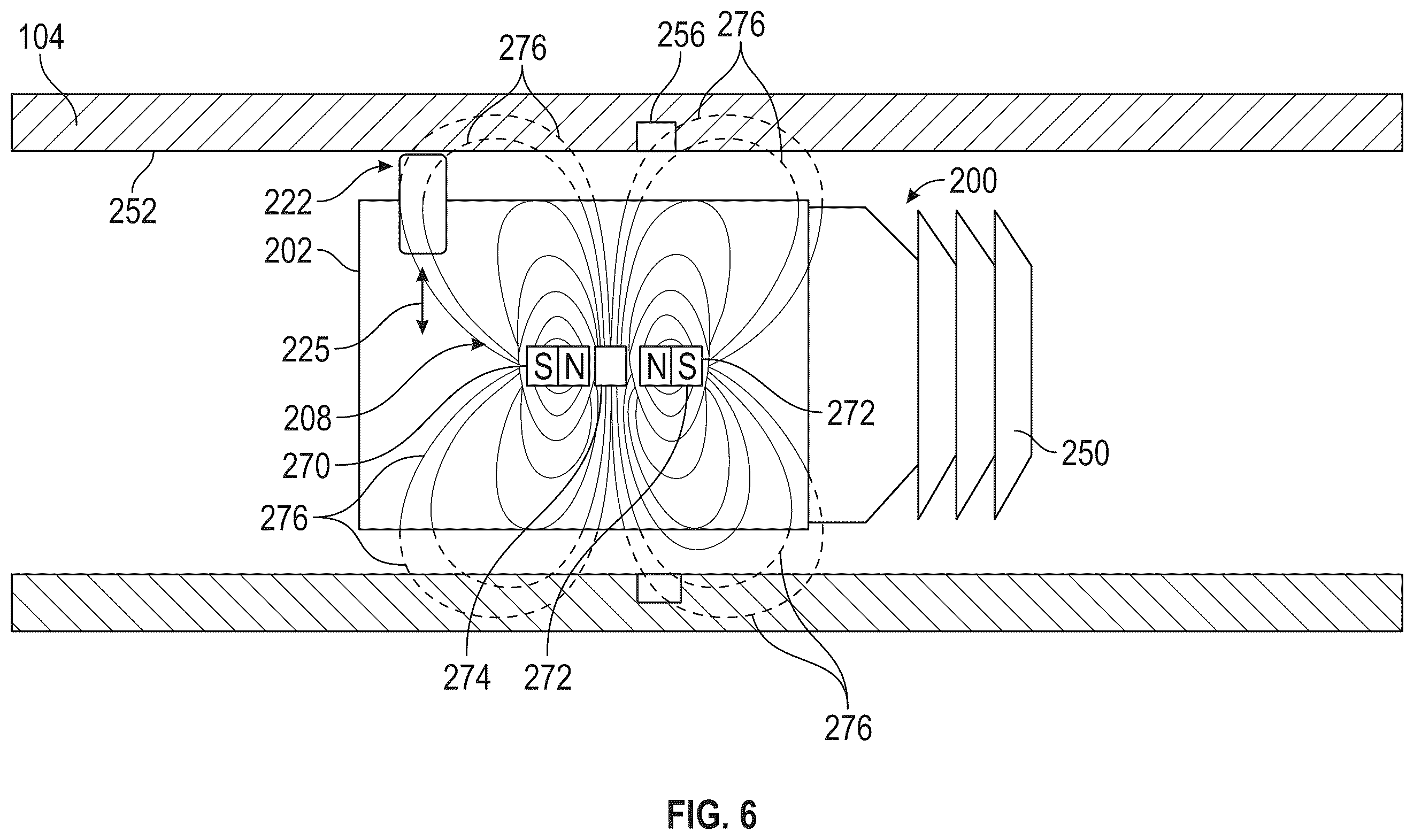 Patent US12590533 Figure 6 – Droppable object with locating system and pressure pulse telemetry actuator for use in a wellbore