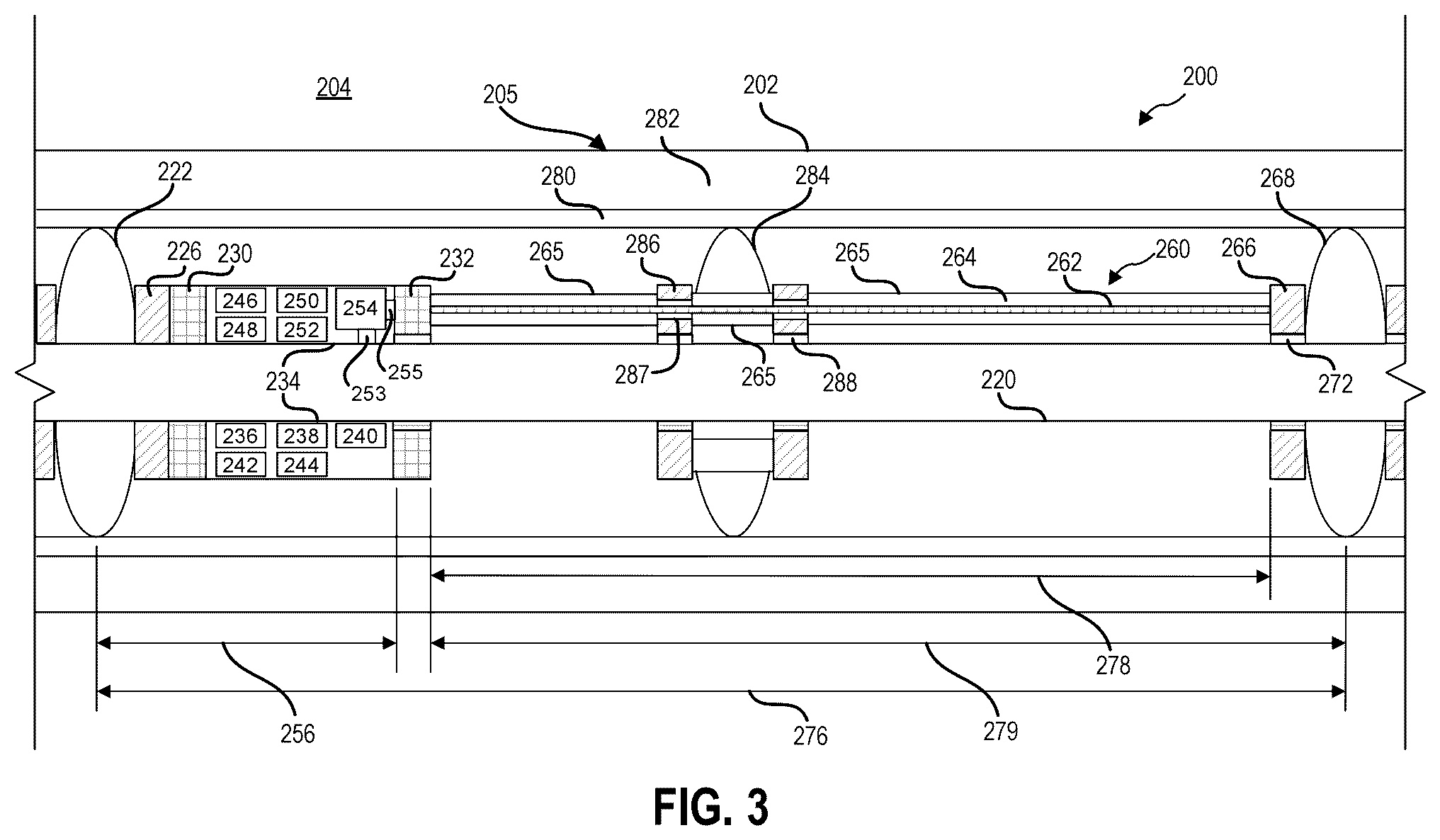 Patent US12590535 Figure 3 – Wellbore communication system