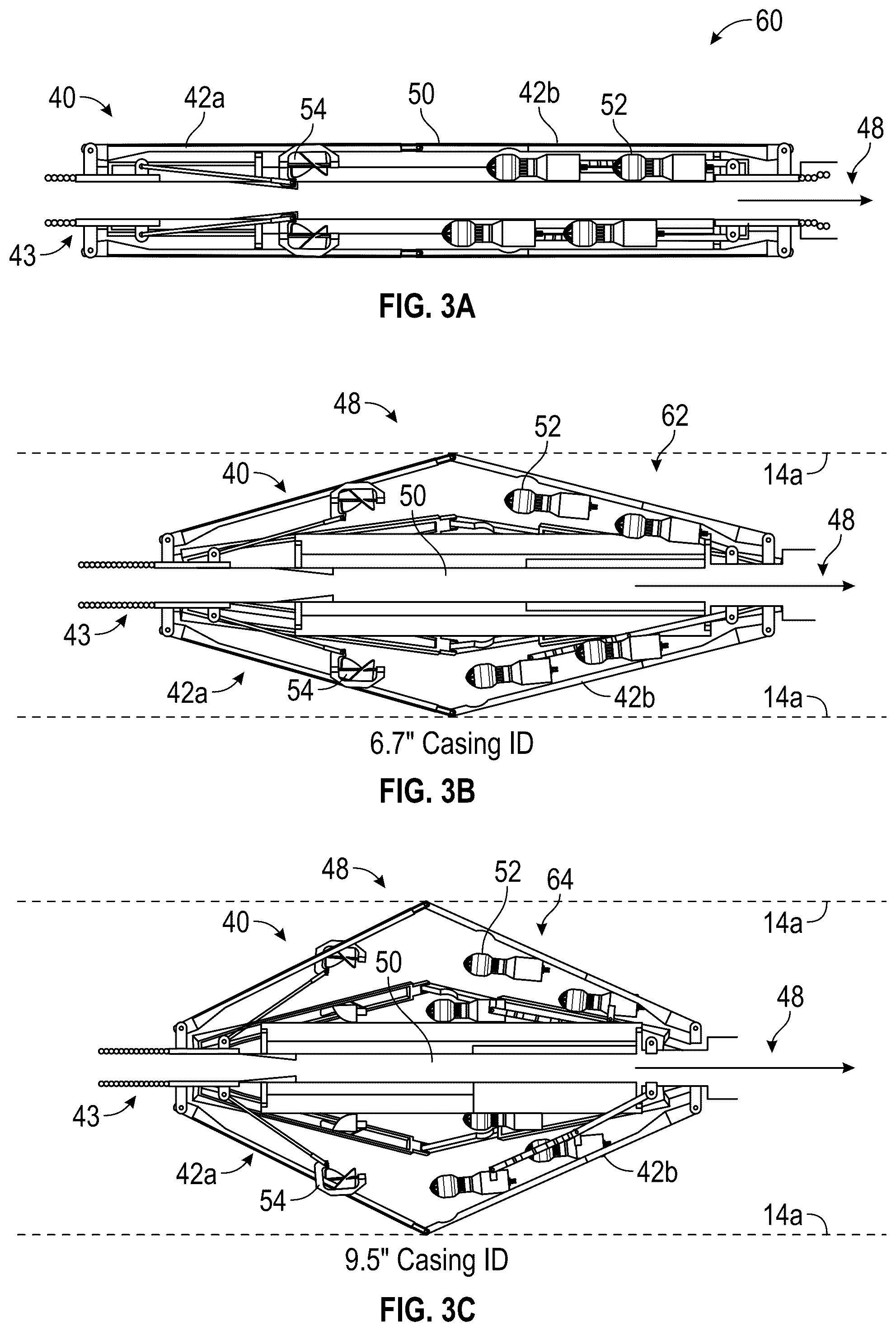 Patent US12590537 Figure 3 – Piezoelectric leaf cell sensor array for multiphase gas-oil-water flow metering