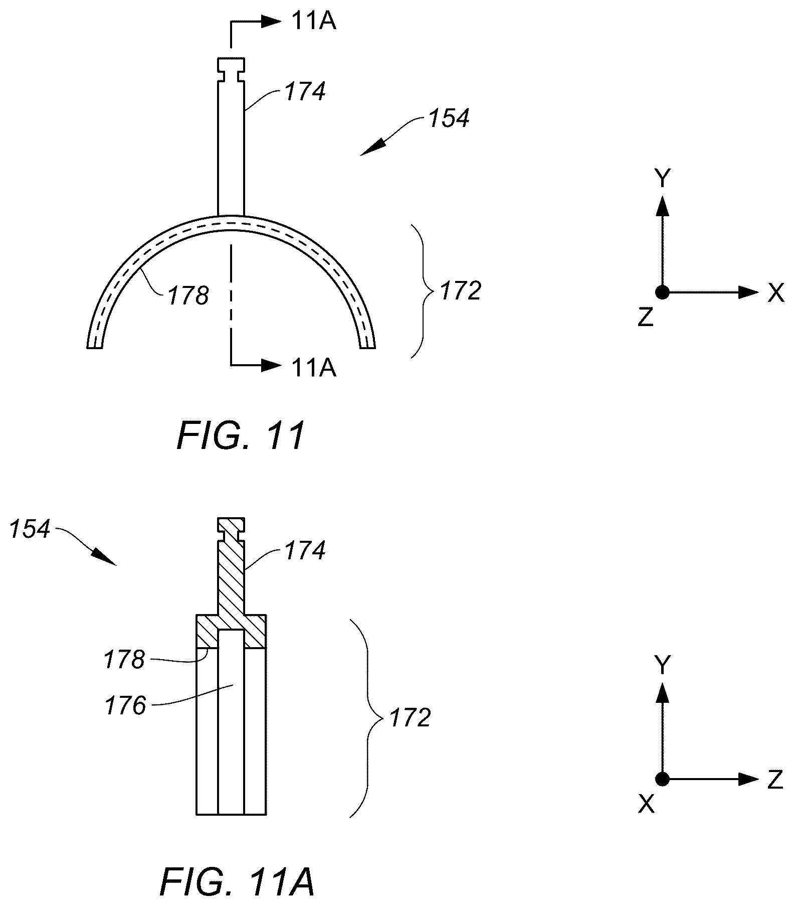 Patent US12590543 Figure 11 – Gas turbine engine with shaft retention system