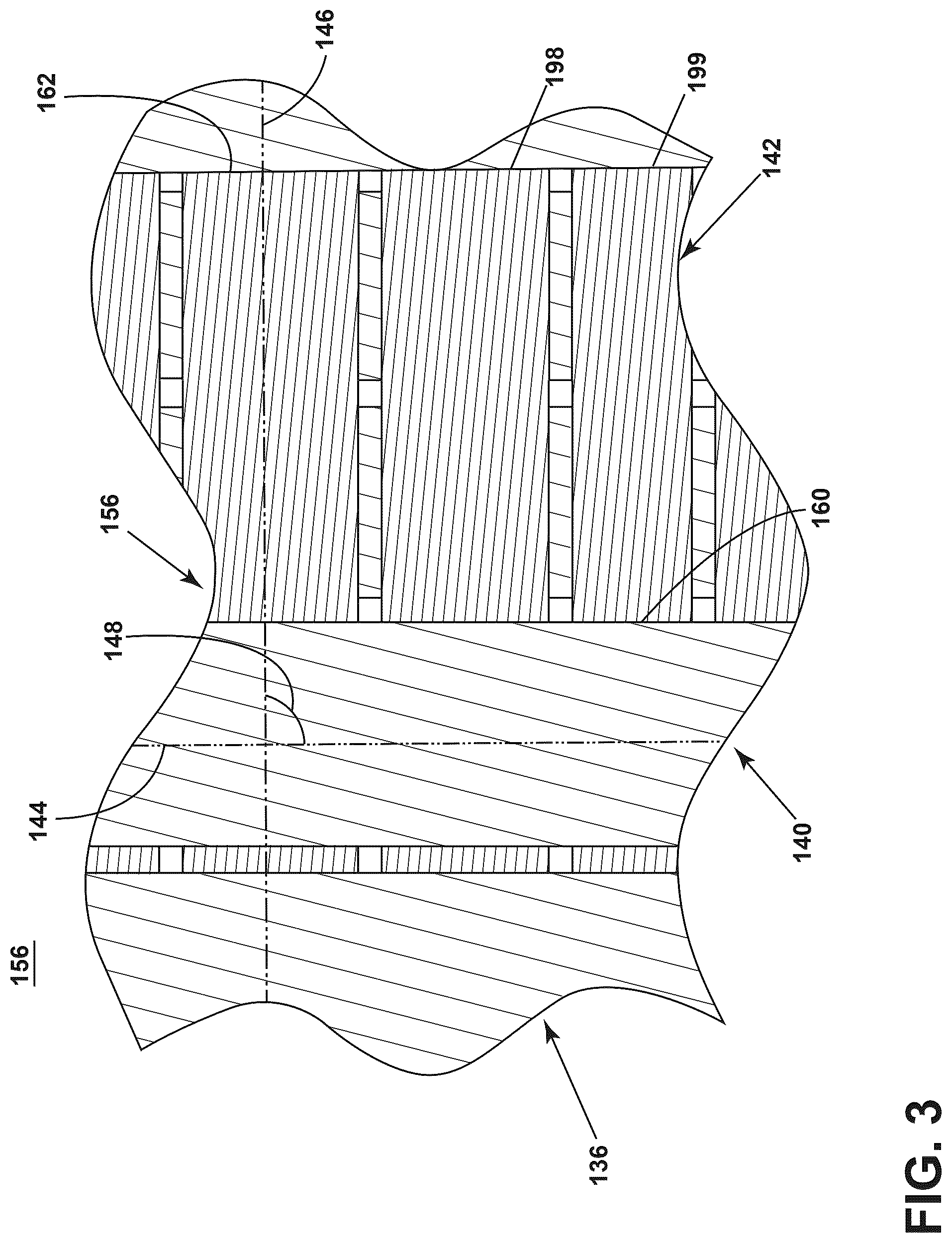 Patent US12590544 Figure 3 – Composite airfoil