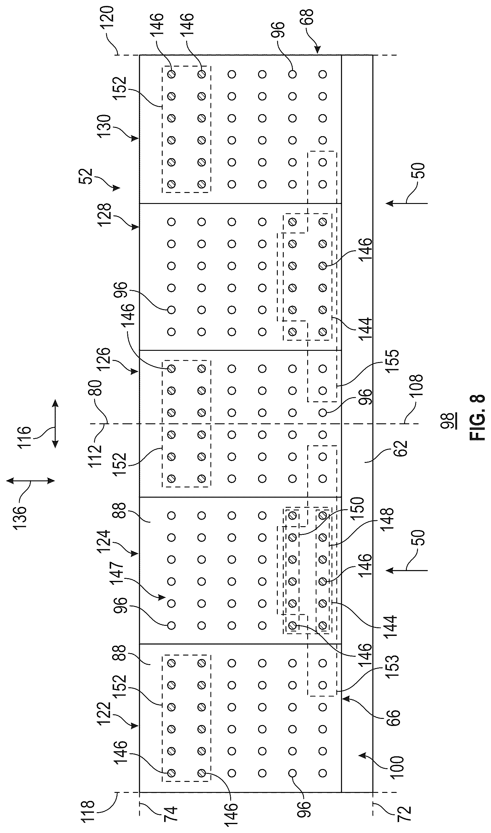 Patent US12590559 Figure 7 – Nacelle inlet duct for a ducted fan engine