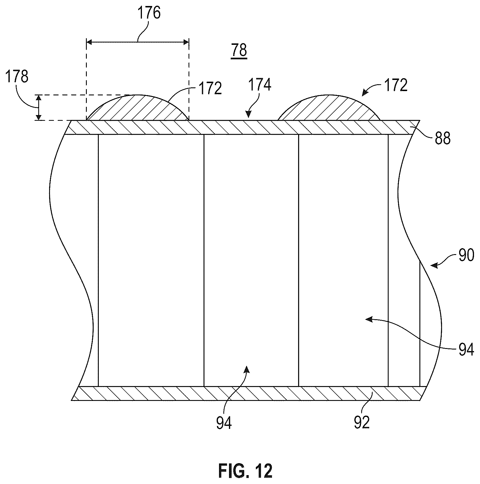 Patent US12590559 Figure 11 – Nacelle inlet duct for a ducted fan engine
