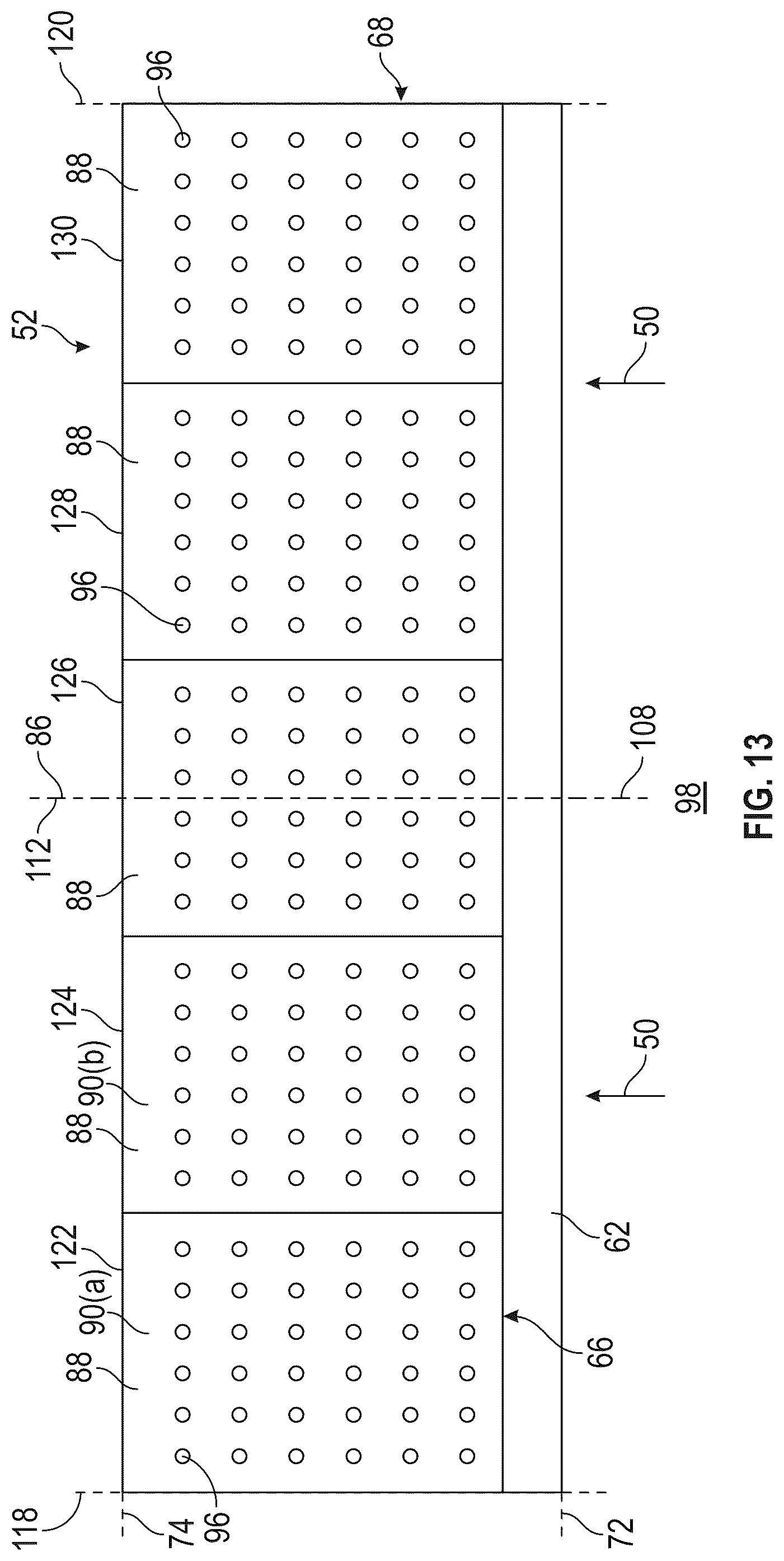 Patent US12590559 Figure 12 – Nacelle inlet duct for a ducted fan engine