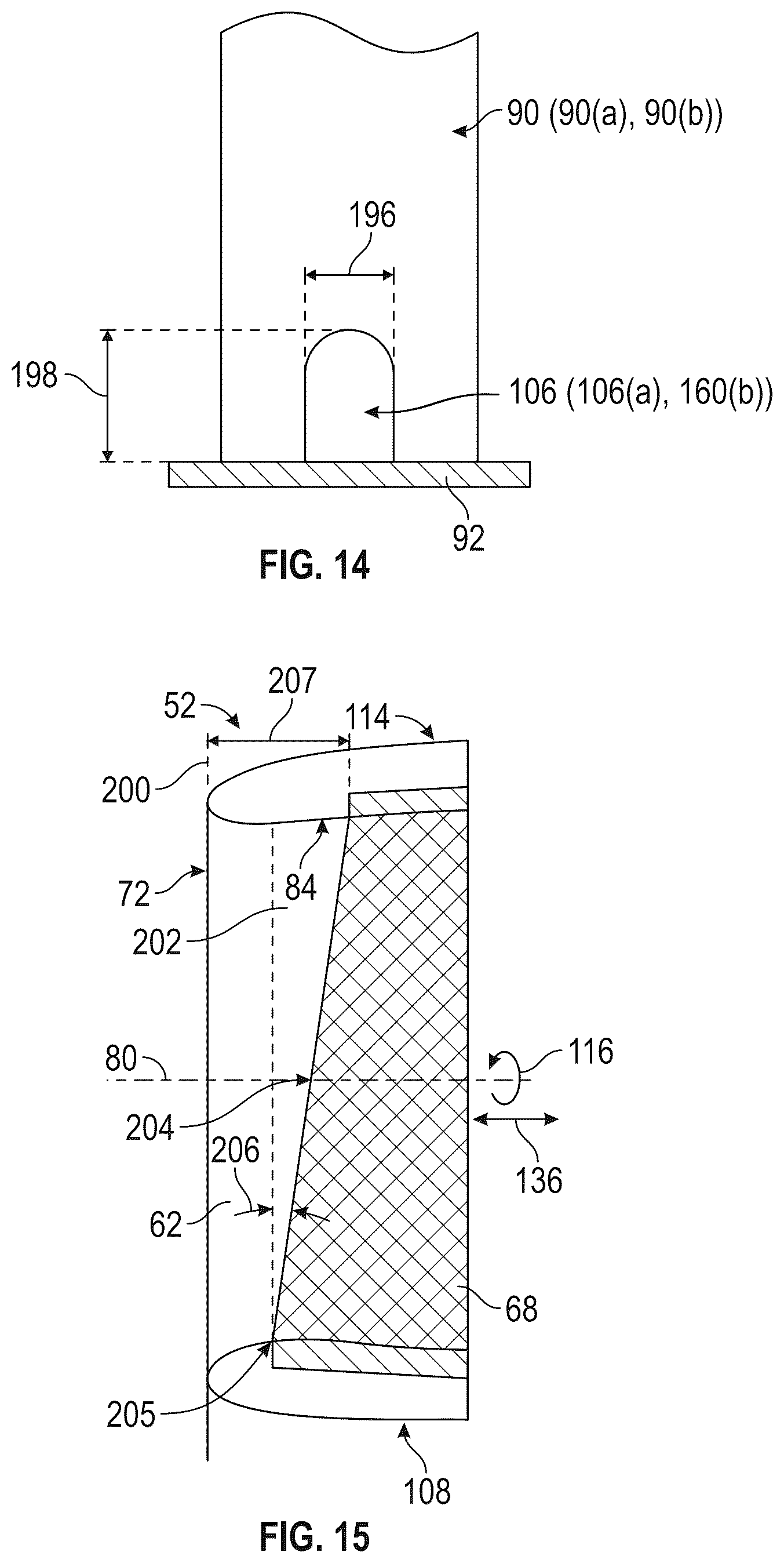 Patent US12590559 Figure 13 – Nacelle inlet duct for a ducted fan engine