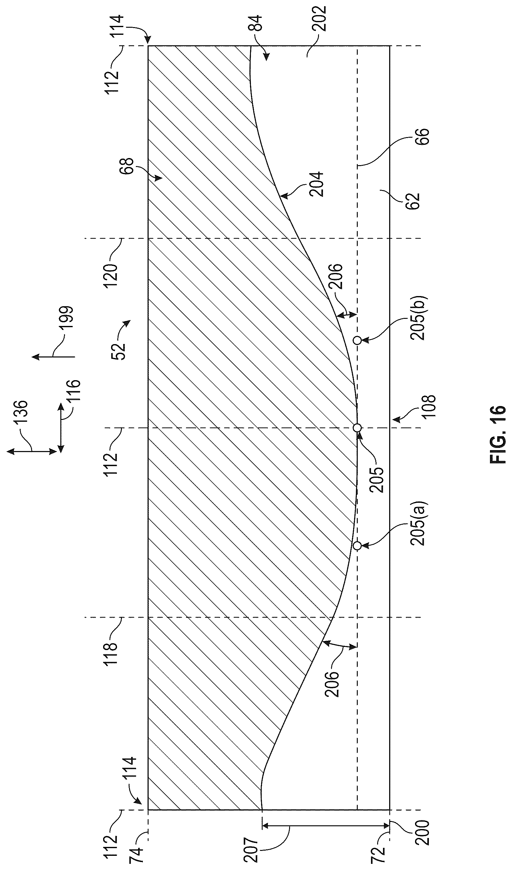 Patent US12590559 Figure 14 – Nacelle inlet duct for a ducted fan engine