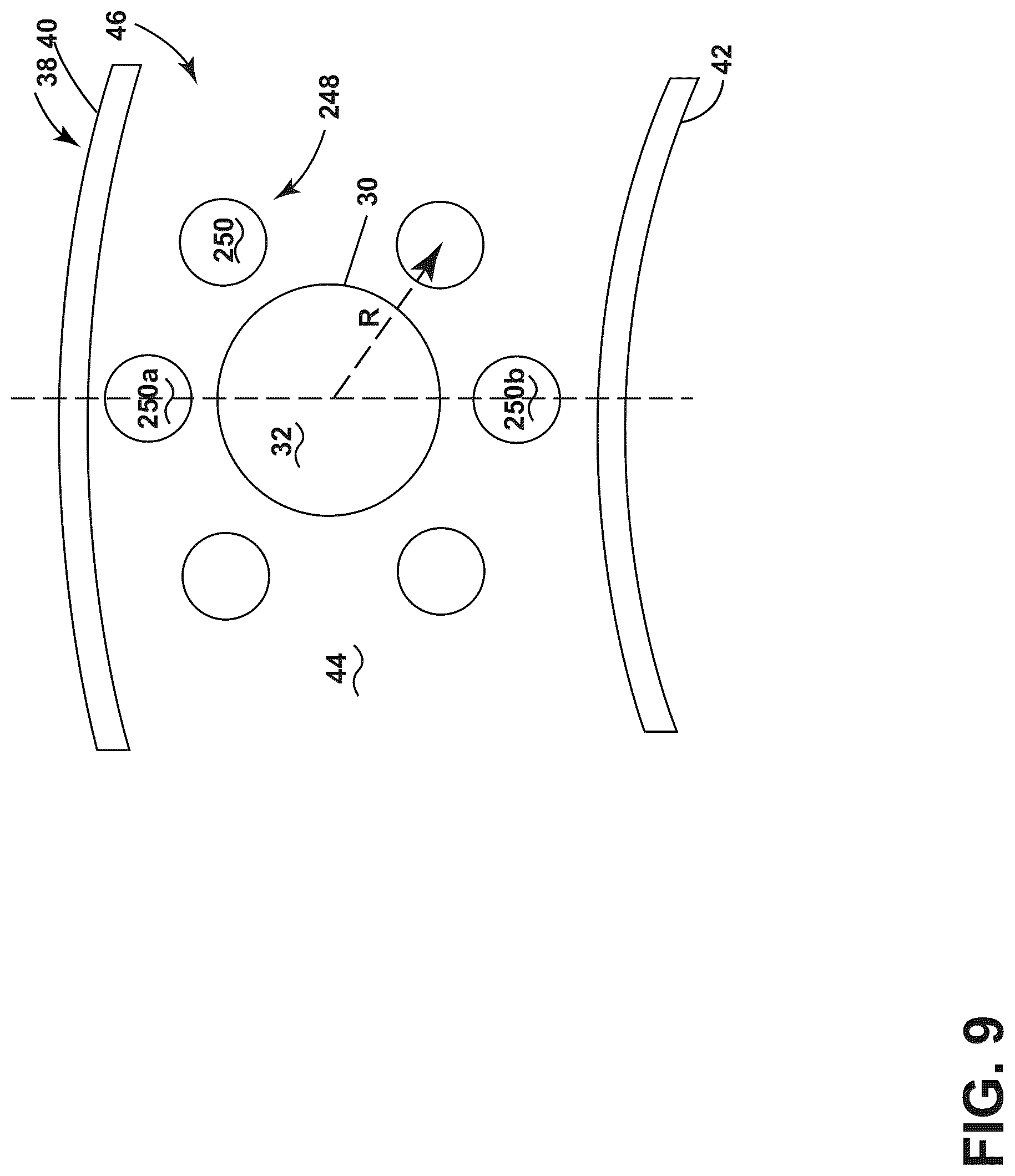 Patent US12590561 Figure 7 – Combustor with lean openings