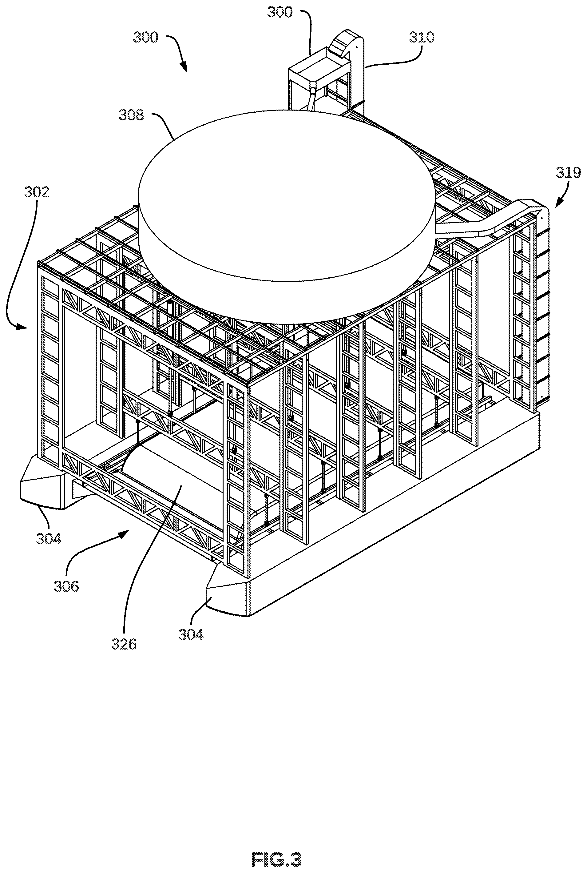 Patent US12590564 Figure 2 – Water wave energy harvester