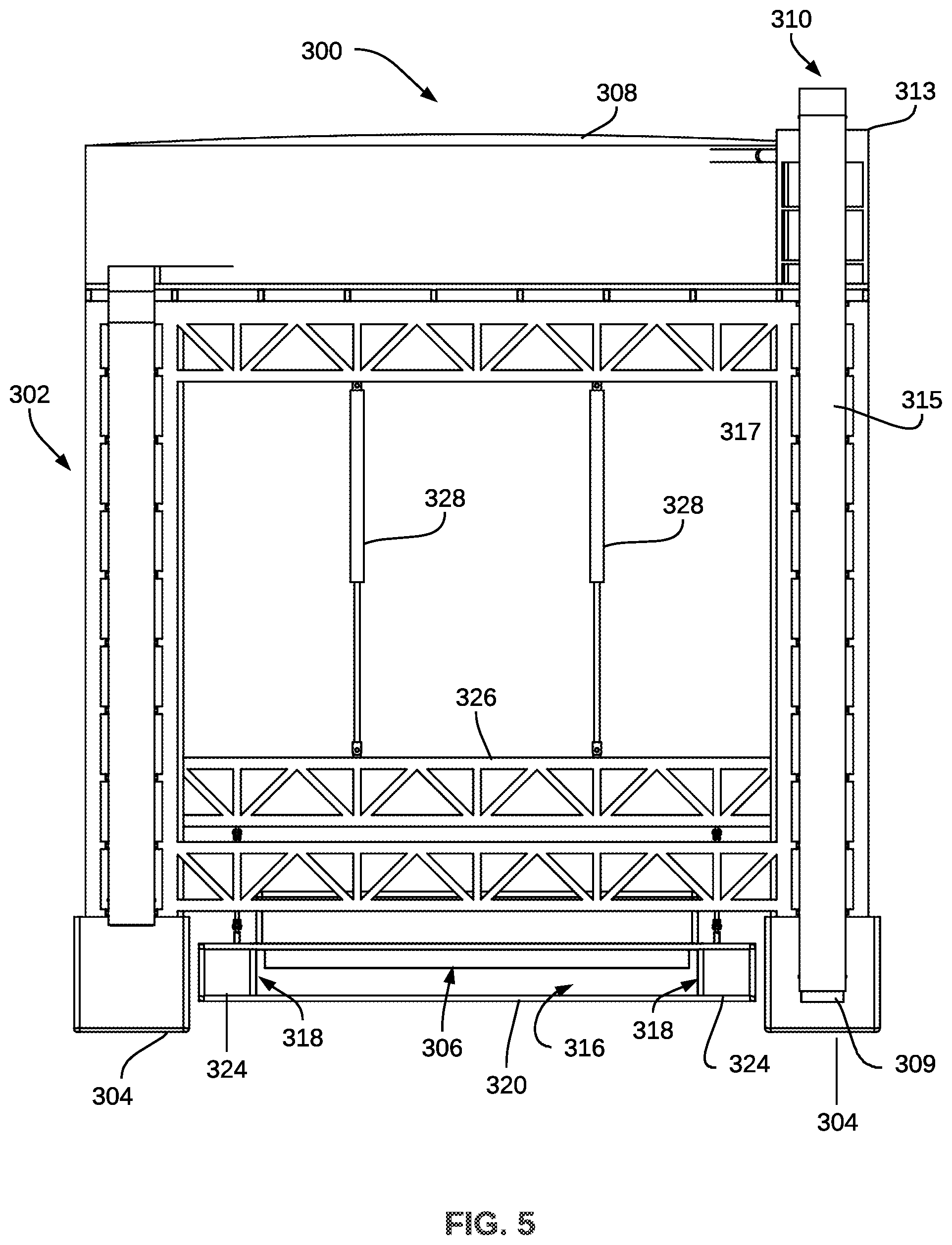 Patent US12590564 Figure 4 – Water wave energy harvester