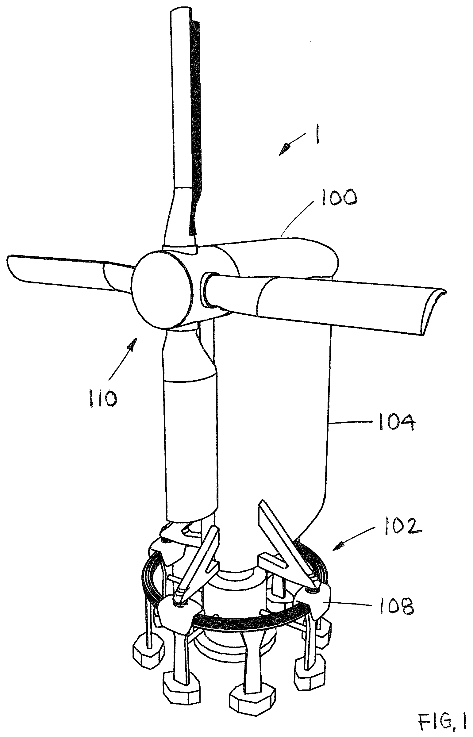 Patent US12590565 Figure 1 – Modular wind turbine blade designs