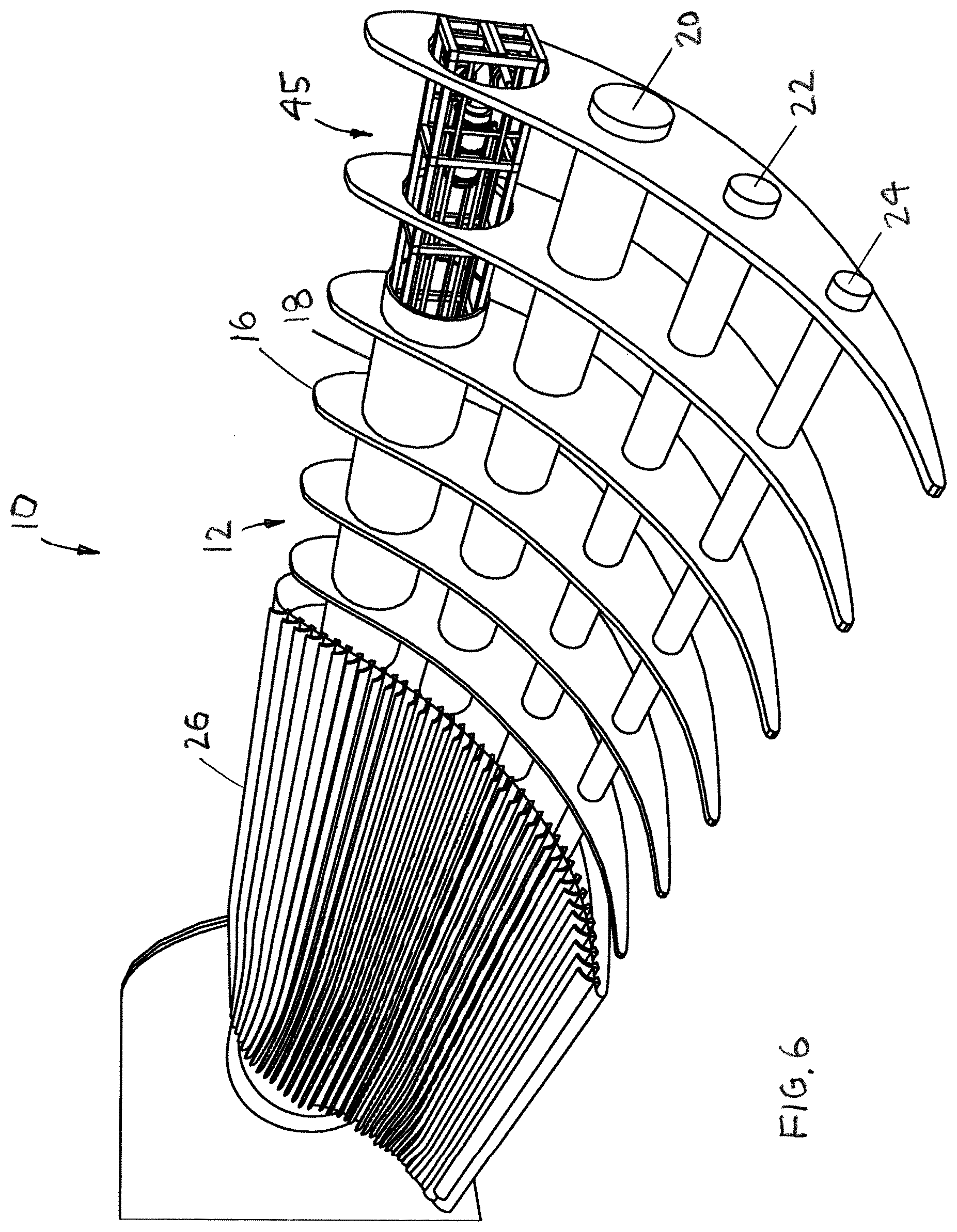 Patent US12590565 Figure 6 – Modular wind turbine blade designs