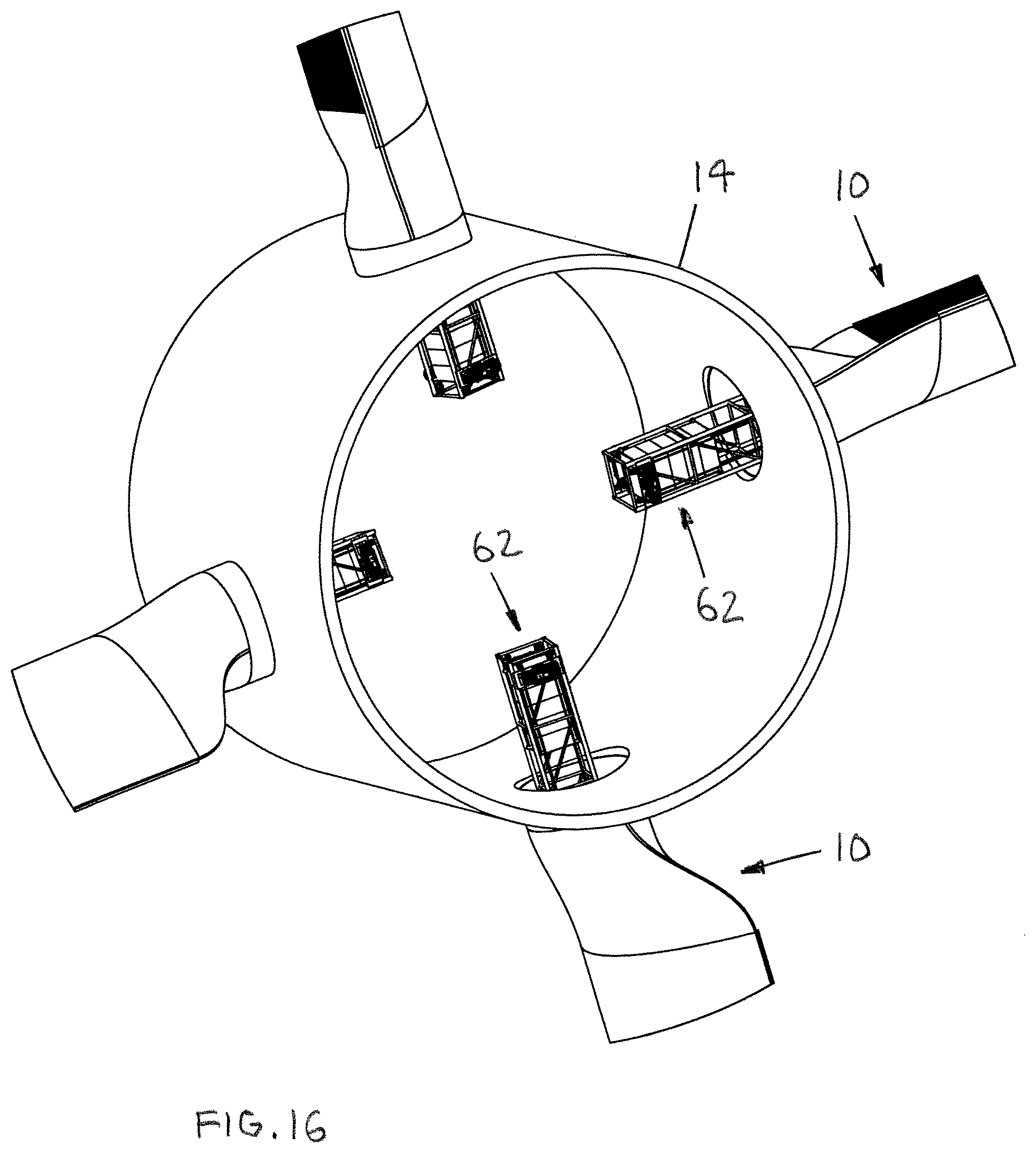 Patent US12590565 Figure 16 – Modular wind turbine blade designs