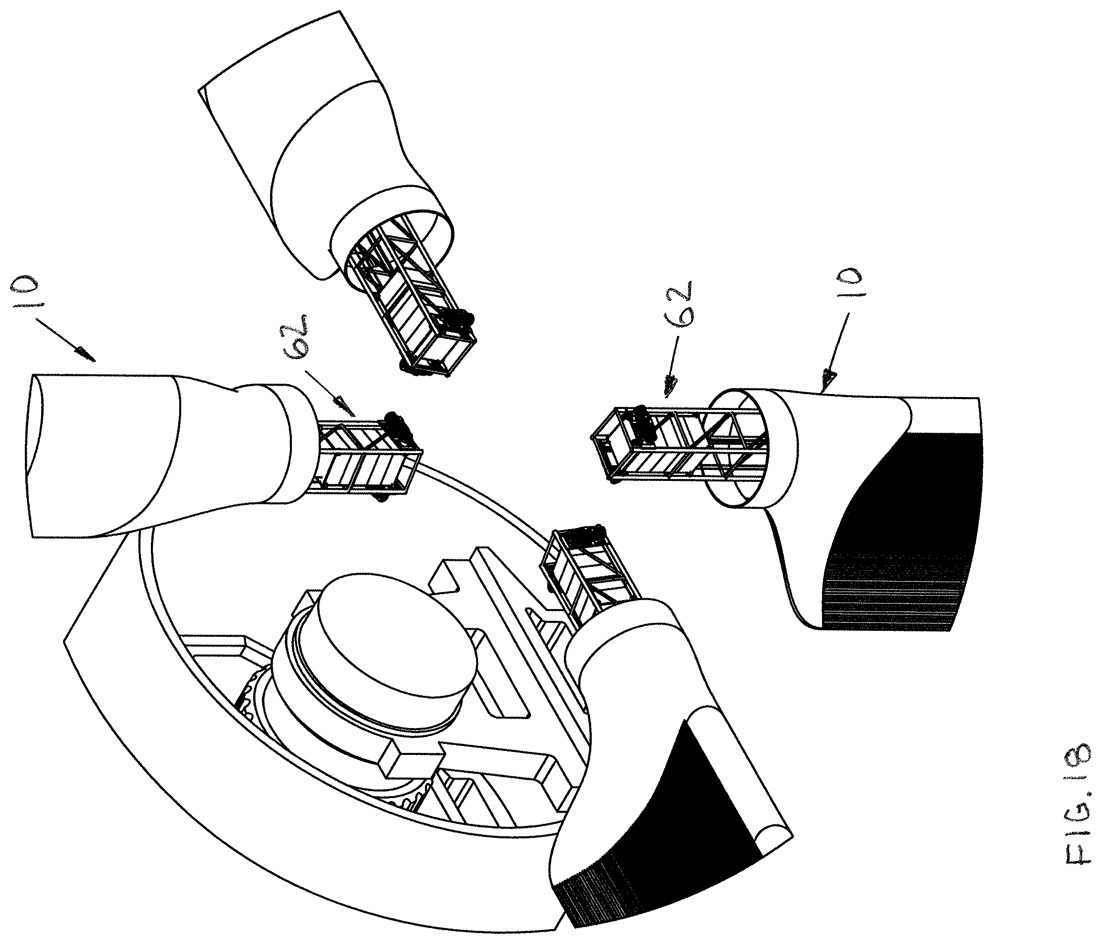 Patent US12590565 Figure 18 – Modular wind turbine blade designs