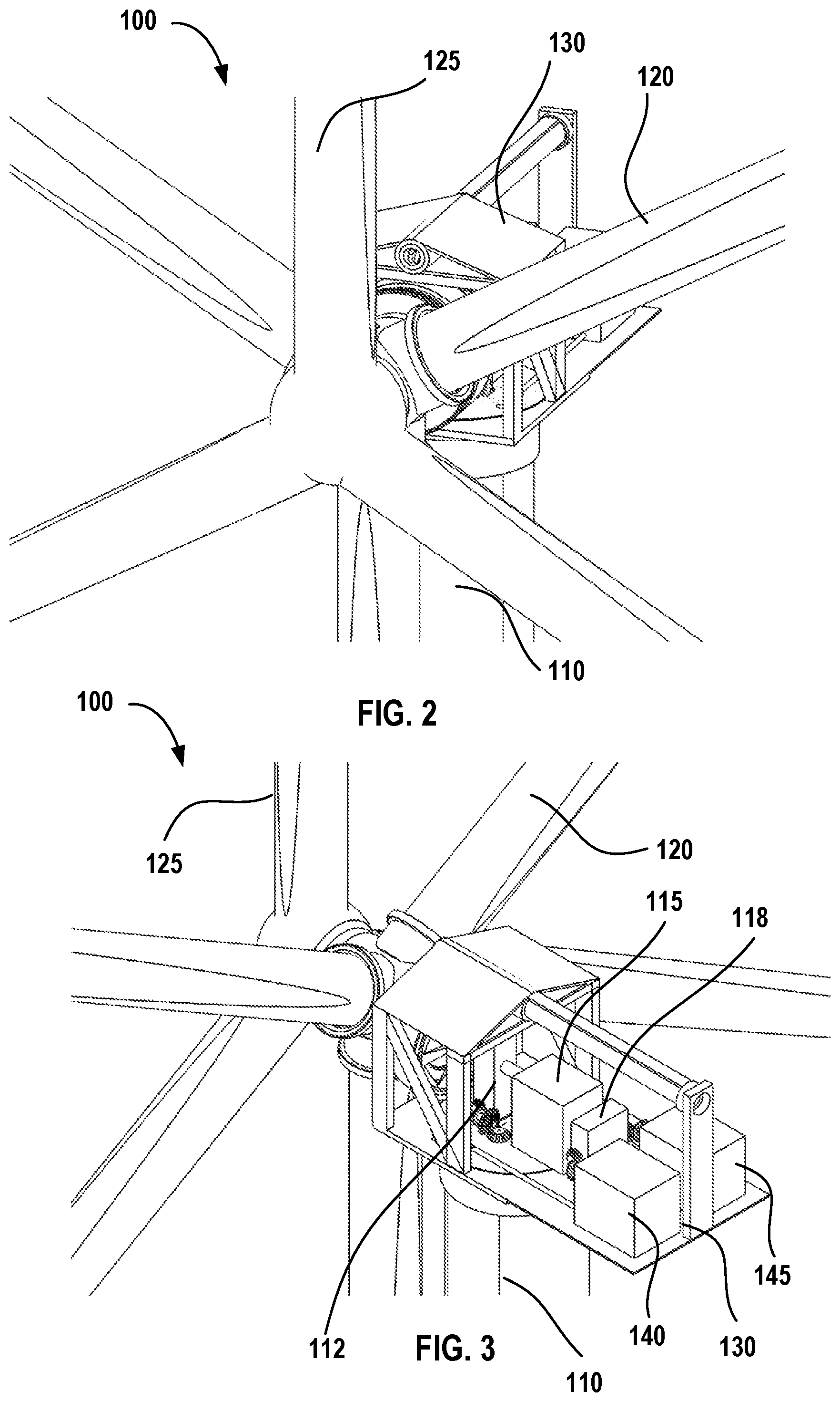 Patent US12590569 Figure 2 – Wind turbine assembly and method of assembling a wind turbine assembly
