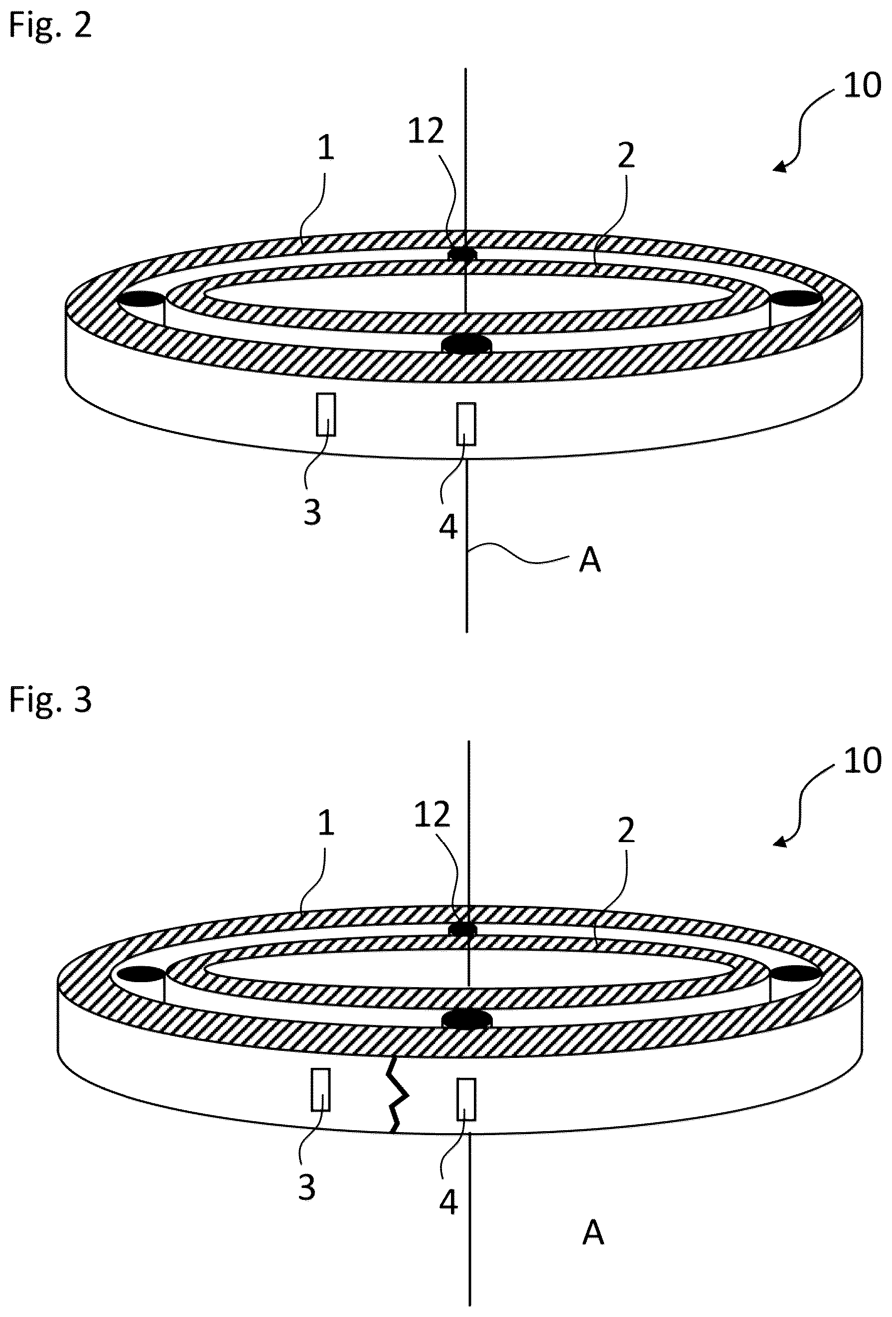 Patent US12590571 Figure 2 – Bearing for a wind turbine, method for monitoring an anomaly in a bearing of a wind turbine, system for monitoring an anomaly in a bearing of a wind turbine and wind turbine