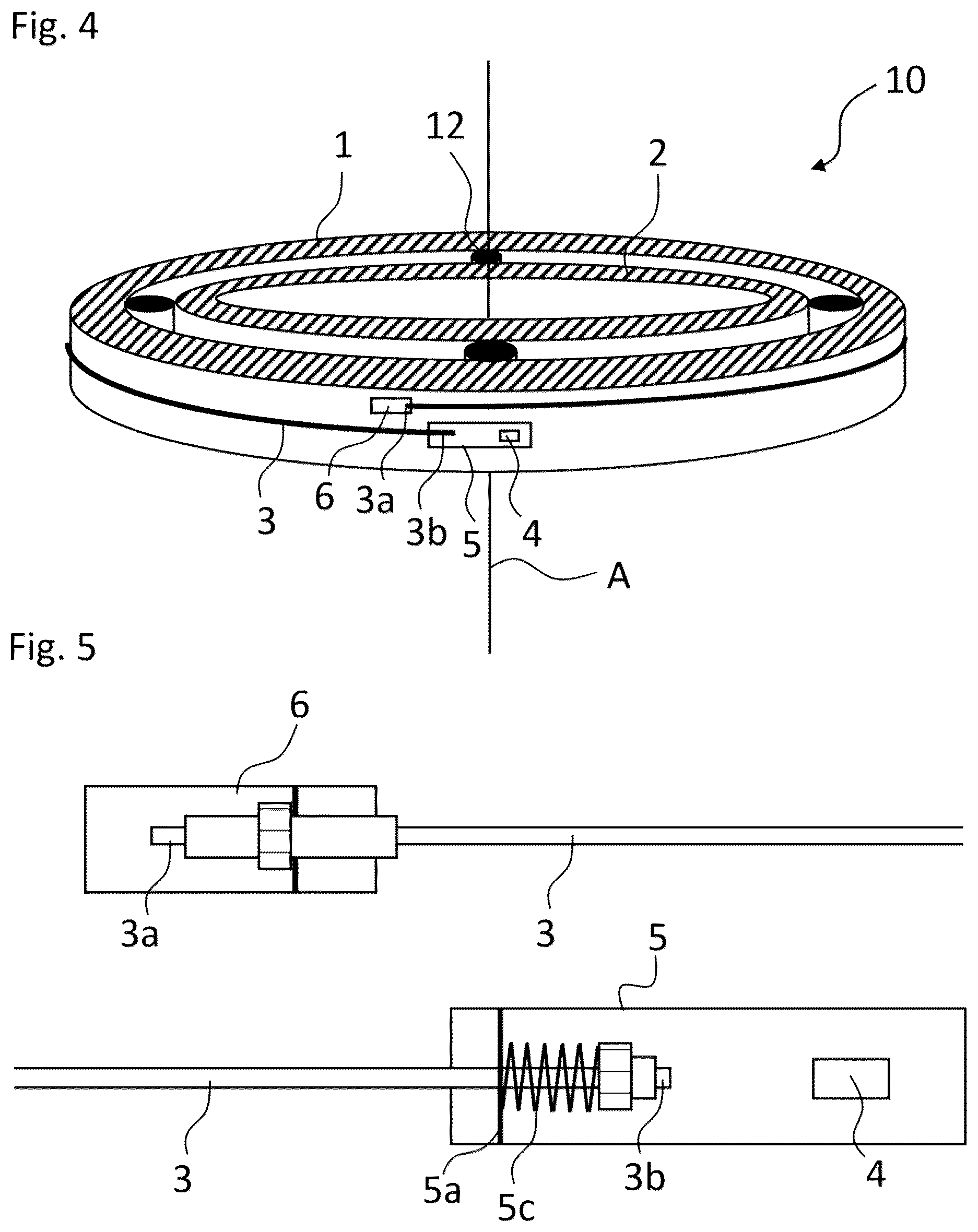 Patent US12590571 Figure 3 – Bearing for a wind turbine, method for monitoring an anomaly in a bearing of a wind turbine, system for monitoring an anomaly in a bearing of a wind turbine and wind turbine
