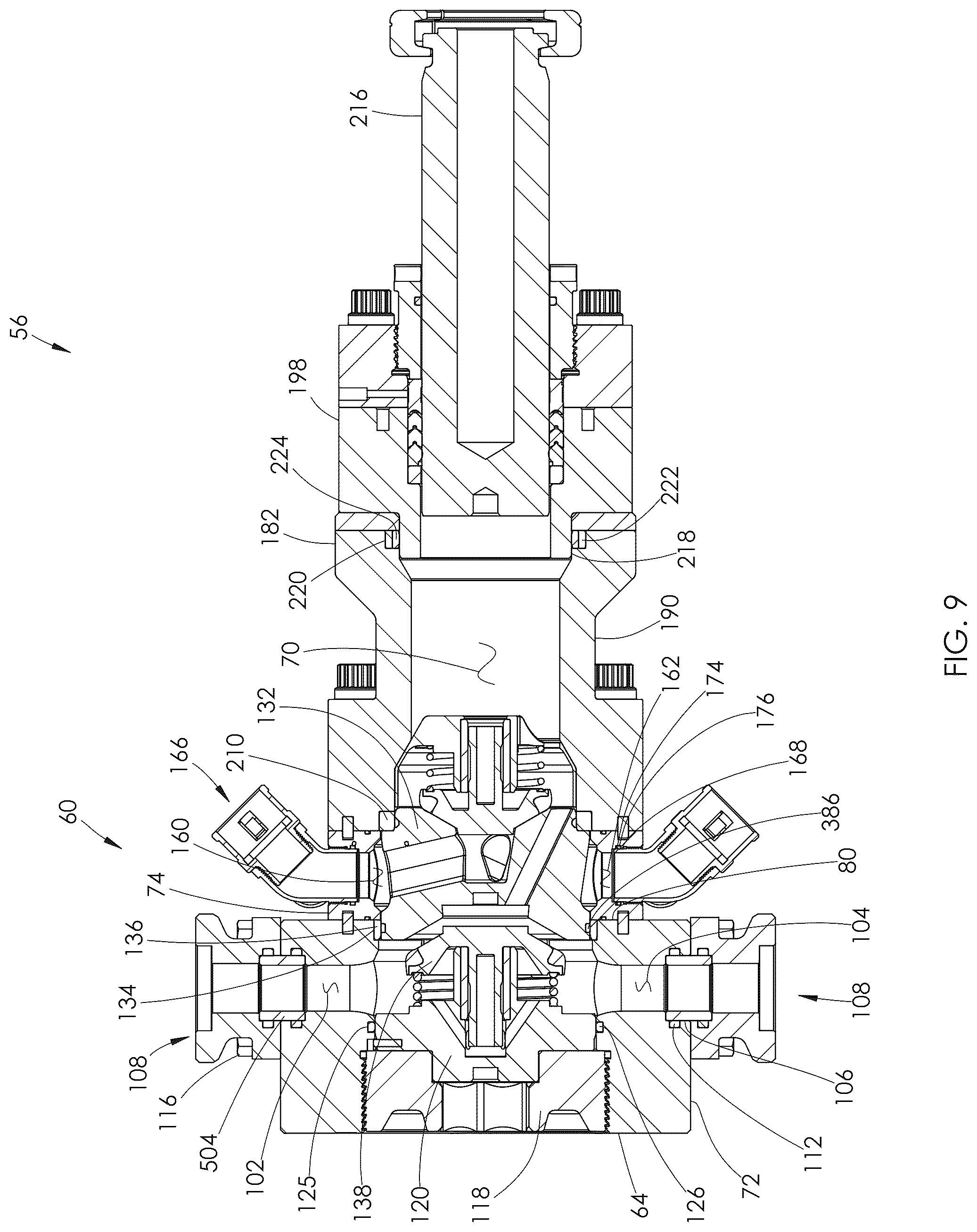 Patent US12590575 Figure 9 – High pressure pump