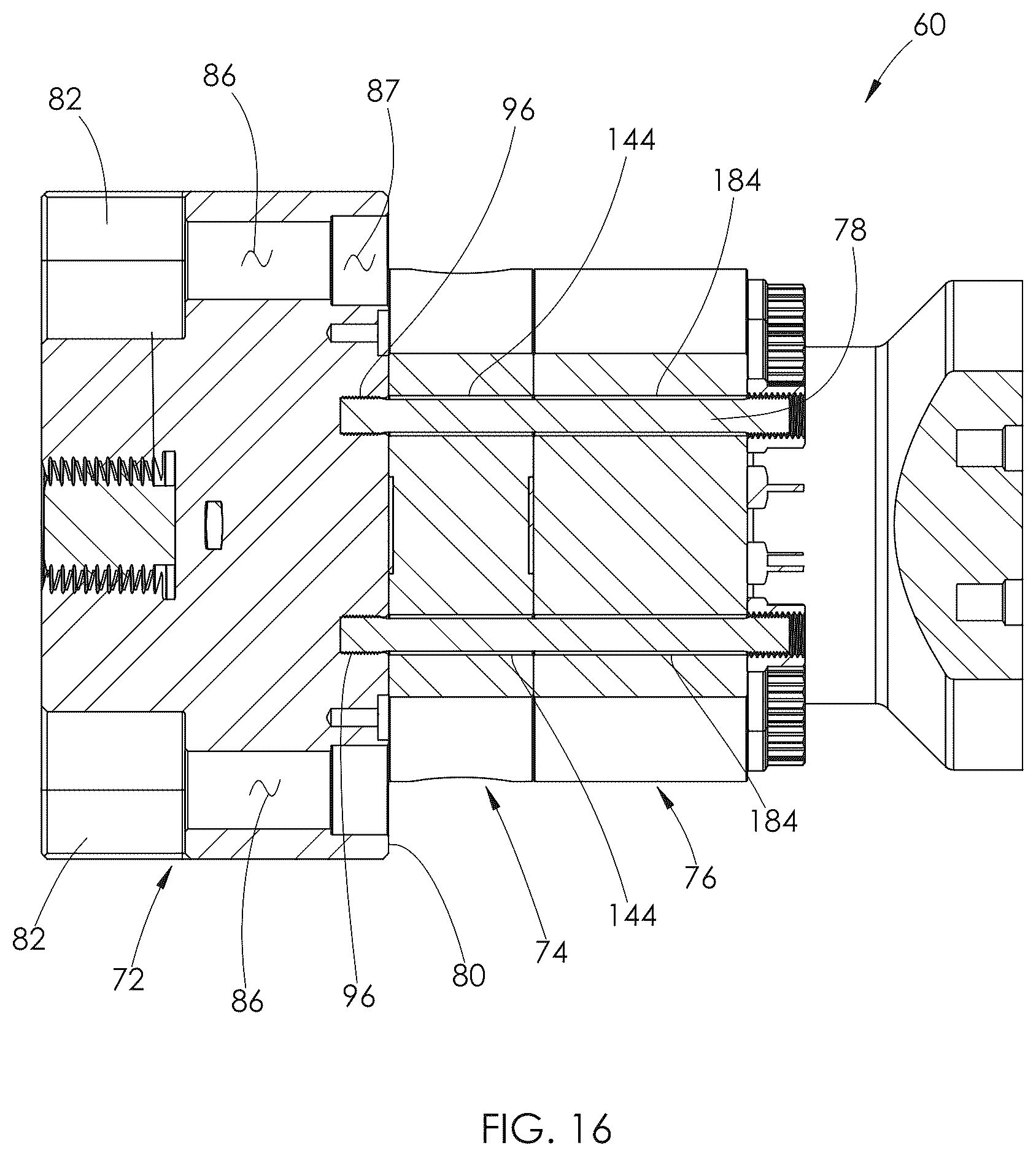 Patent US12590575 Figure 14 – High pressure pump