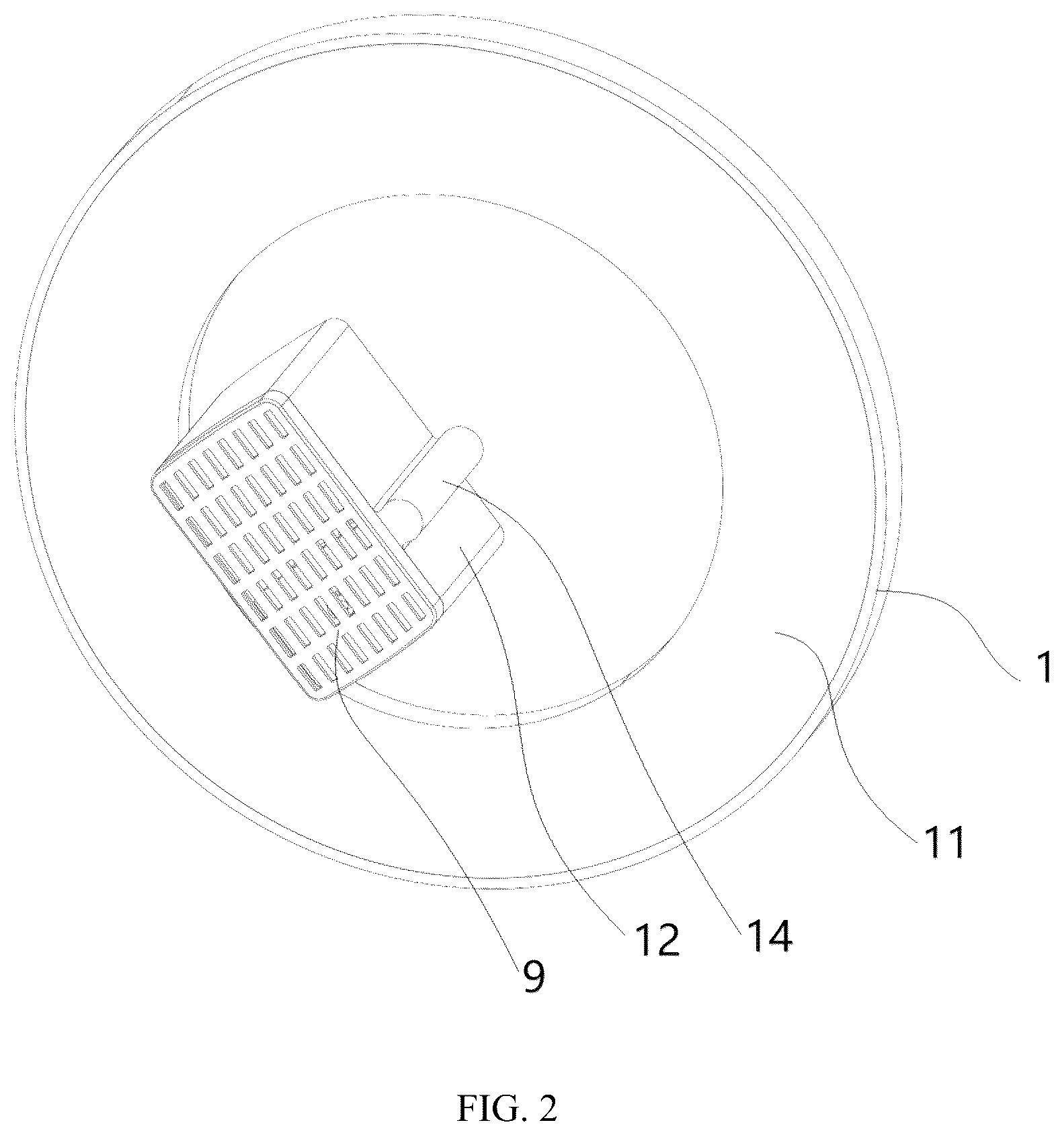 Patent US12590576 Figure 2 – Integrated solar fountain, and manufacturing and assembly method therefor
